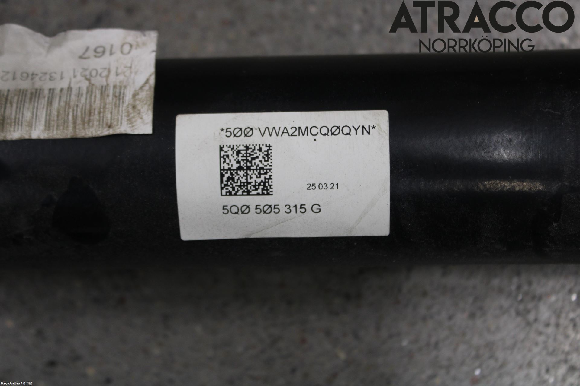 Audi A3/S3 8Y 21- Bakaksel Feste Travers-Ramme