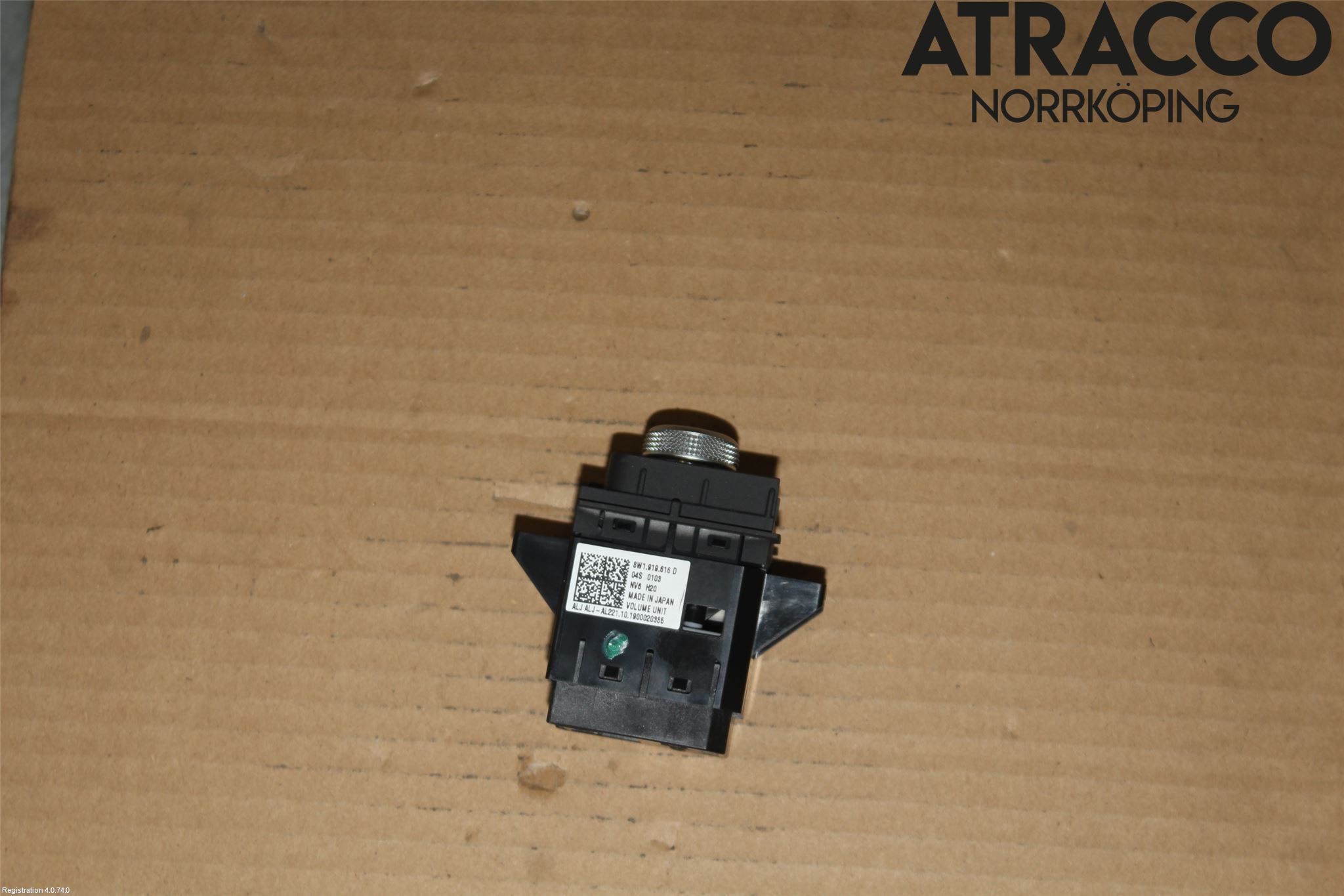 Audi A4/S4 B9 20- Bryter Fader Høytalere