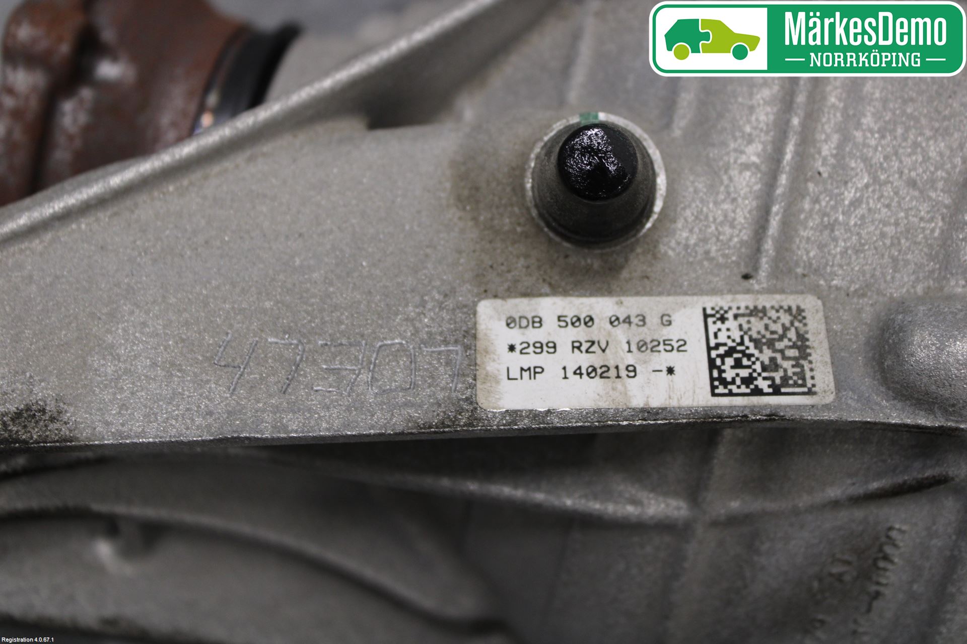 Audi A4/S4 B9 16-19 Bakaksel Kardang Bak -Diff