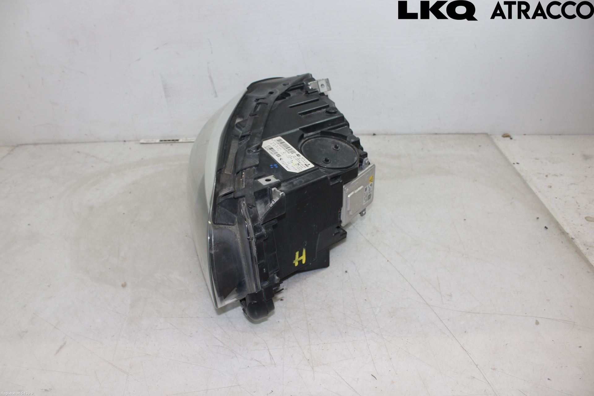 BMW 5 F10/F11/F18 09-17 Frontlykt Høyre