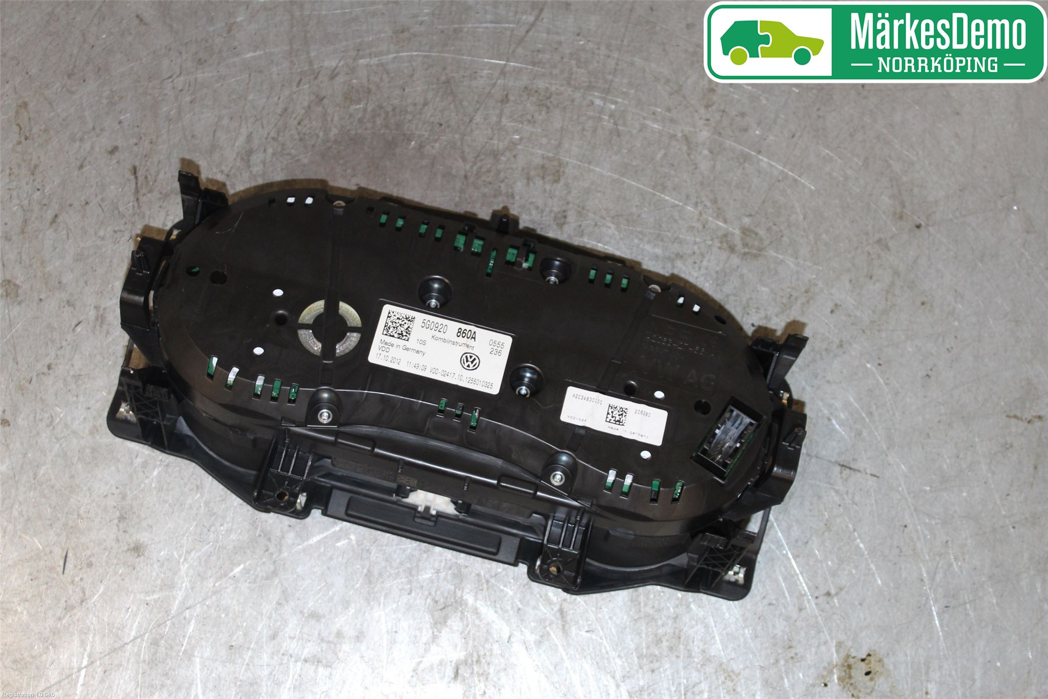 Volkswagen VW GOLF / E-GOLF VII 13-20 Instr Kombinert