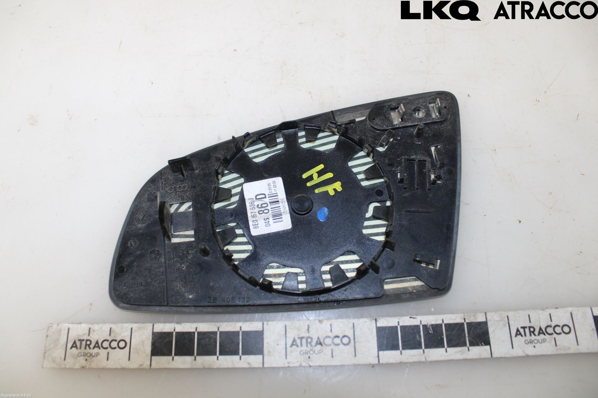 Audi A4/S4 05-07 Speil Glass H