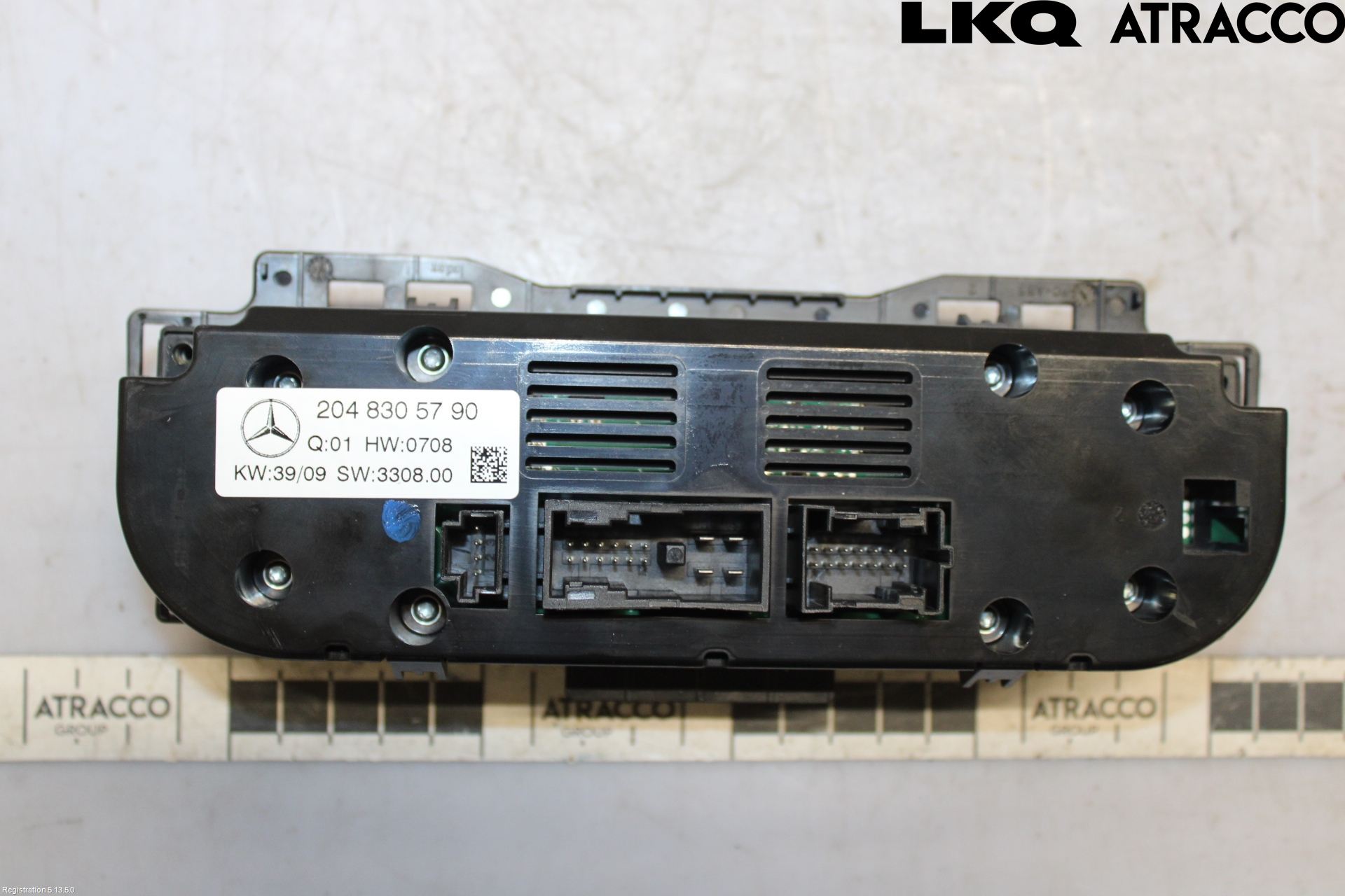 Mercedes-Benz MB C-KLASS (W204) 07-15 Varmeapparat Panel(Regulering)