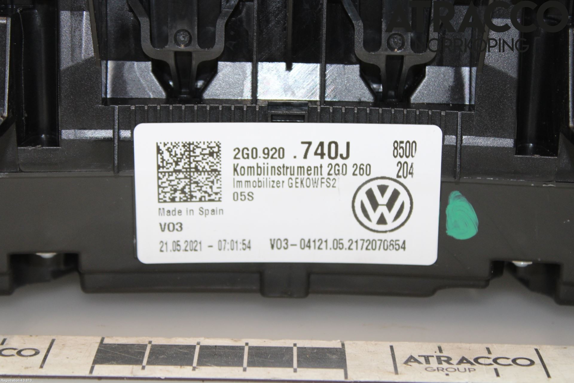 Volkswagen VW T-CROSS 19- Instr Kombinert