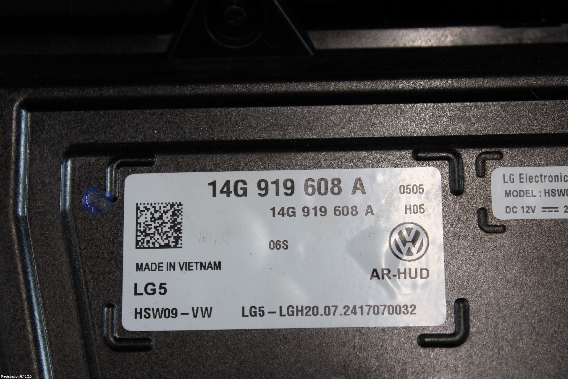 Volkswagen VW ID.7/TOURER 24- Instr Skjerm Dvd-Gps-Ac-Tlf
