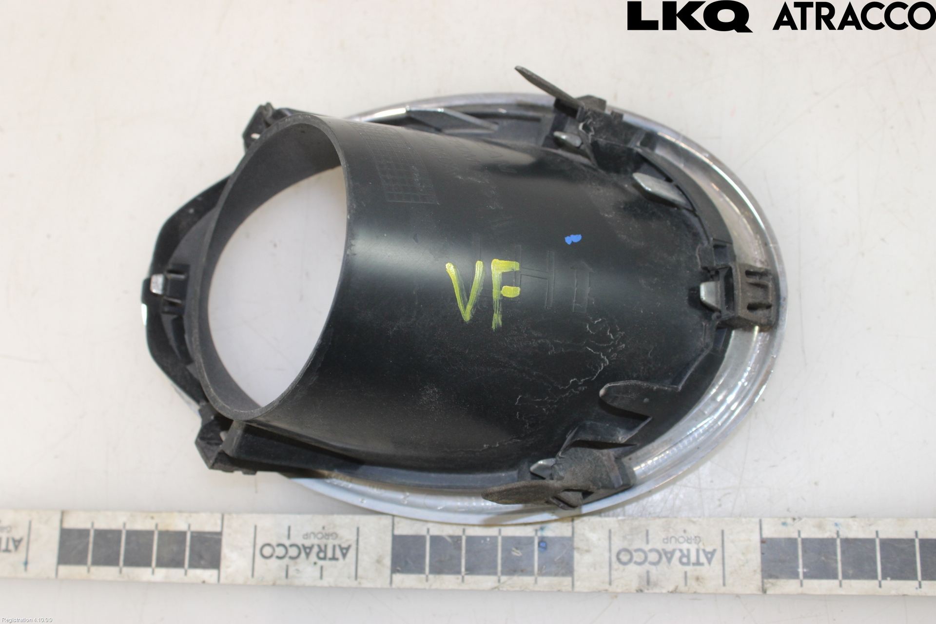 Nissan QASHQAI 14-17 Frontlykt Kurve-Tåkelys Ramme