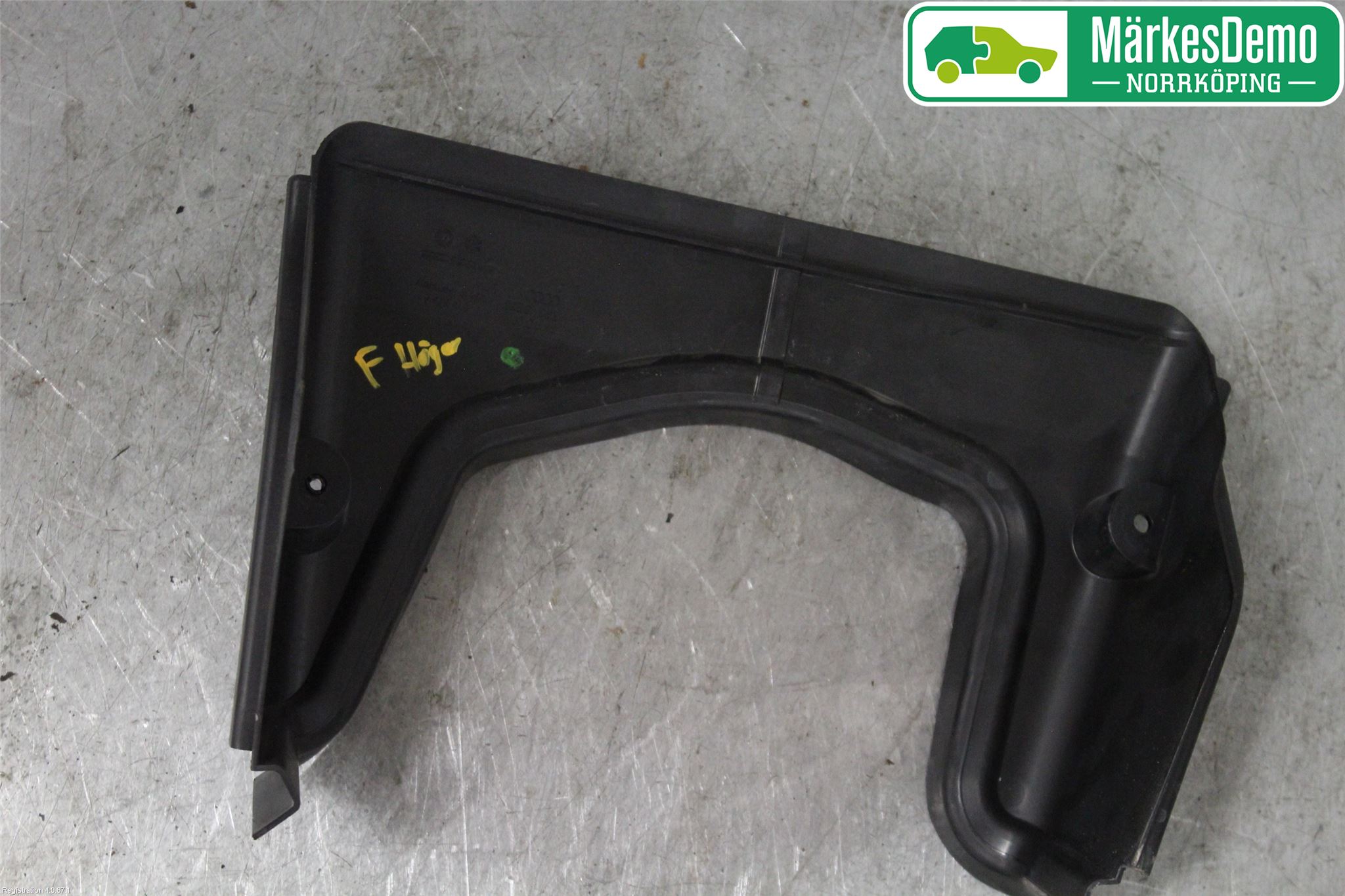 Audi A5 17- Visker Deksel-Grill-Under Frr