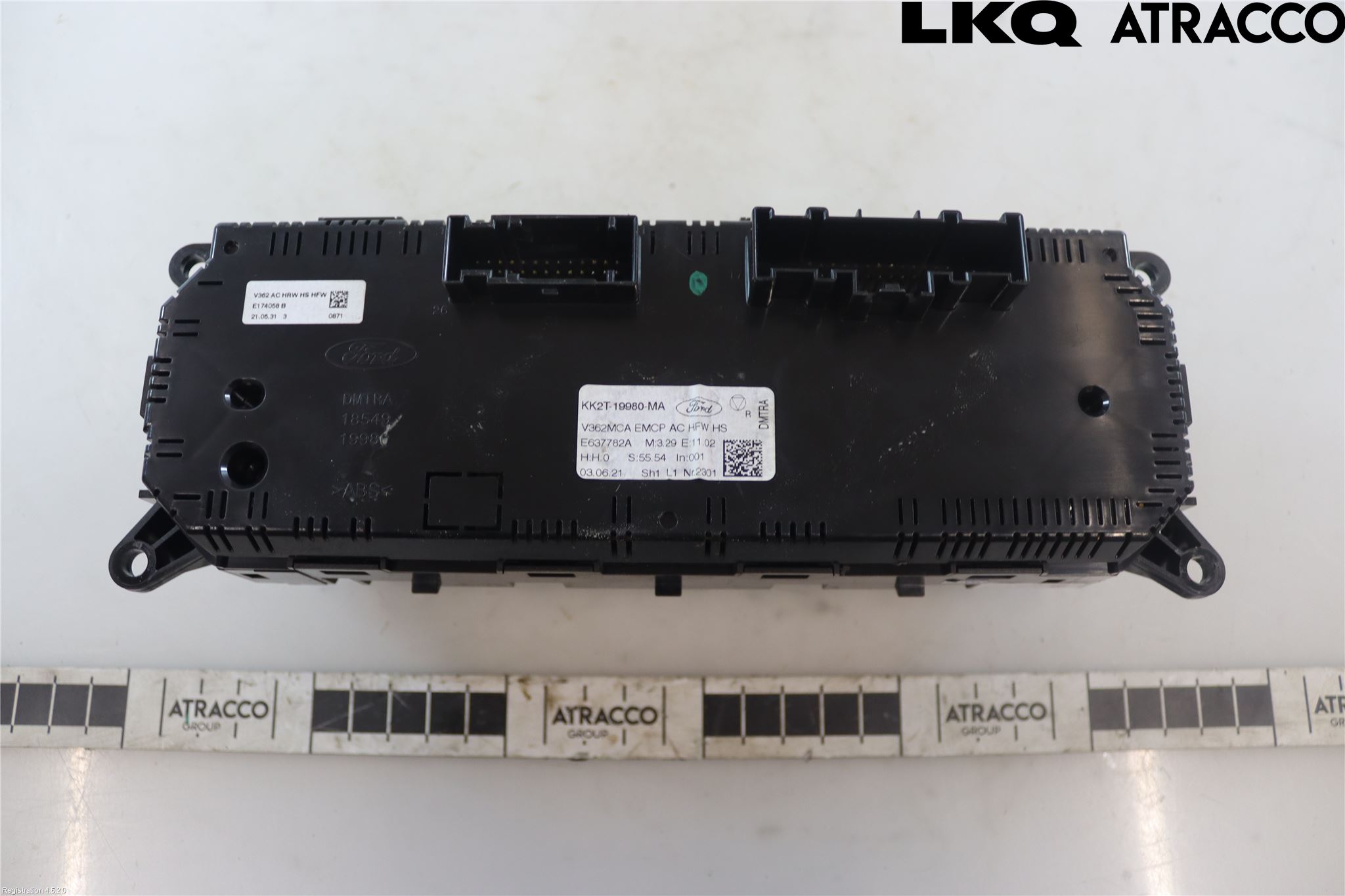 Ford TRANSIT SKÅP/BUSS 14-22 Varmeapparat Panel(Regulering)