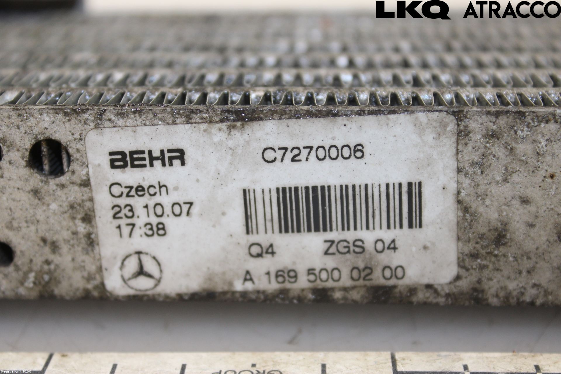 Mercedes-Benz MB B-KLASS (W245) 05-12 Radiator Oljekjøler Automatgea