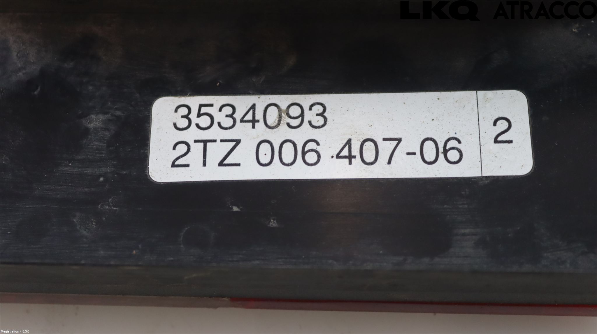 Volvo 940 91-98 Baklykt Høyre  På Luke(Indre)