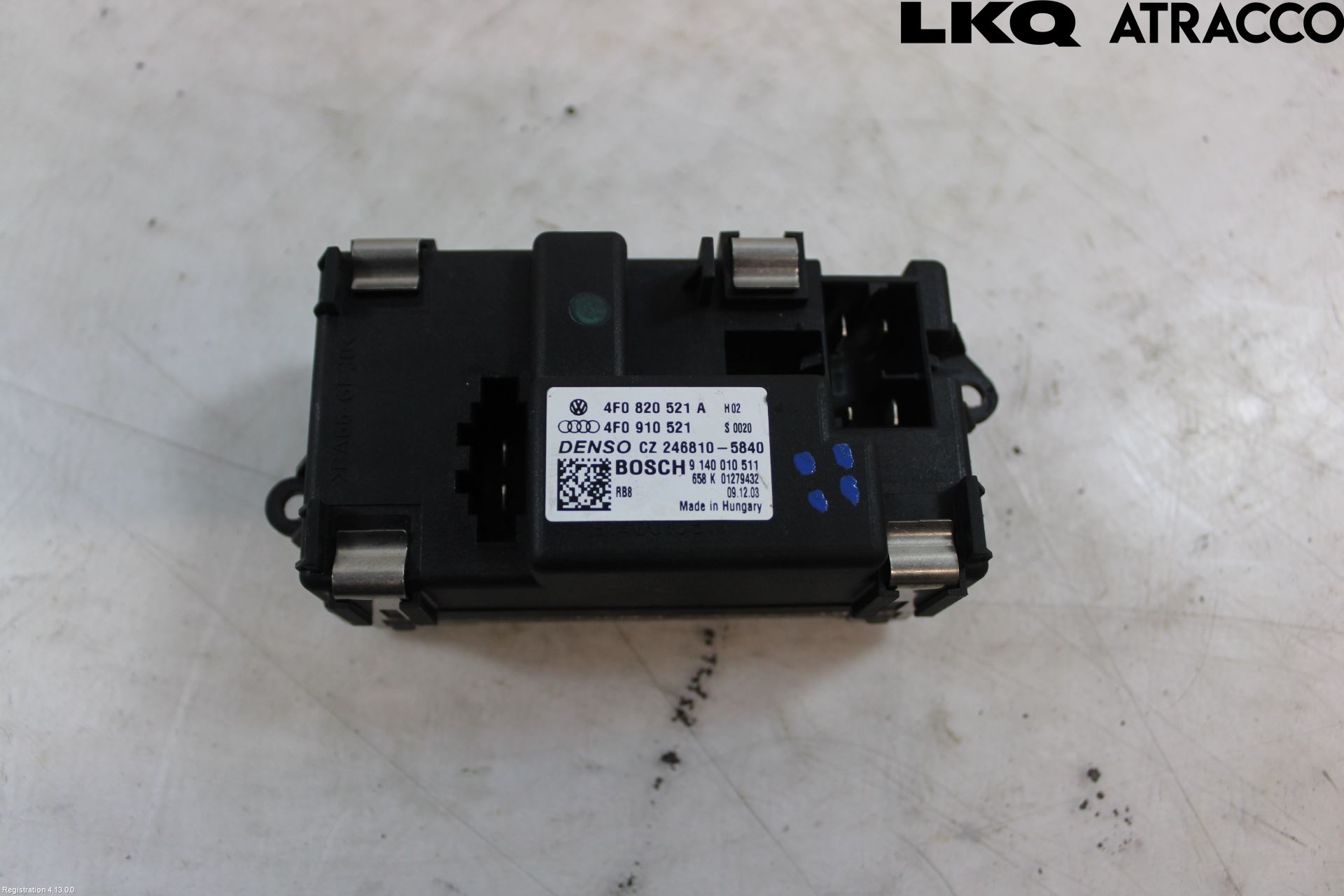 Audi A6/S6     05-11 Varmeapparat Viftemotstand