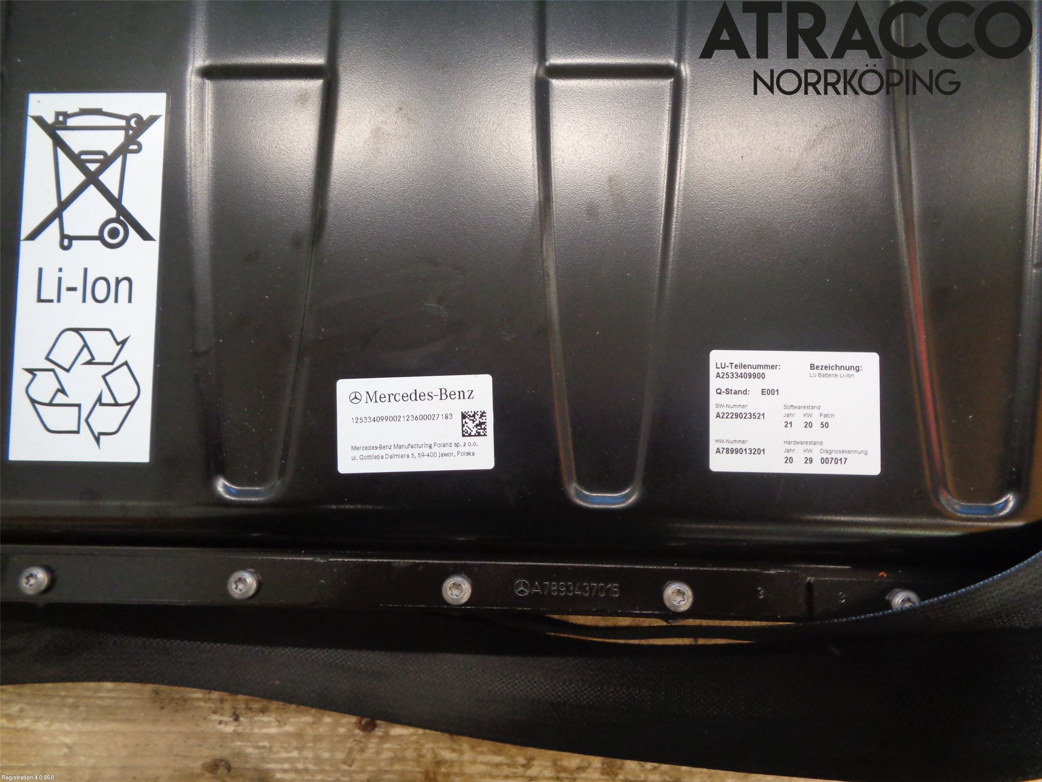 Mercedes-Benz MB GLC-KLASS (X253/C253) 15-22 Hybrid Batteri