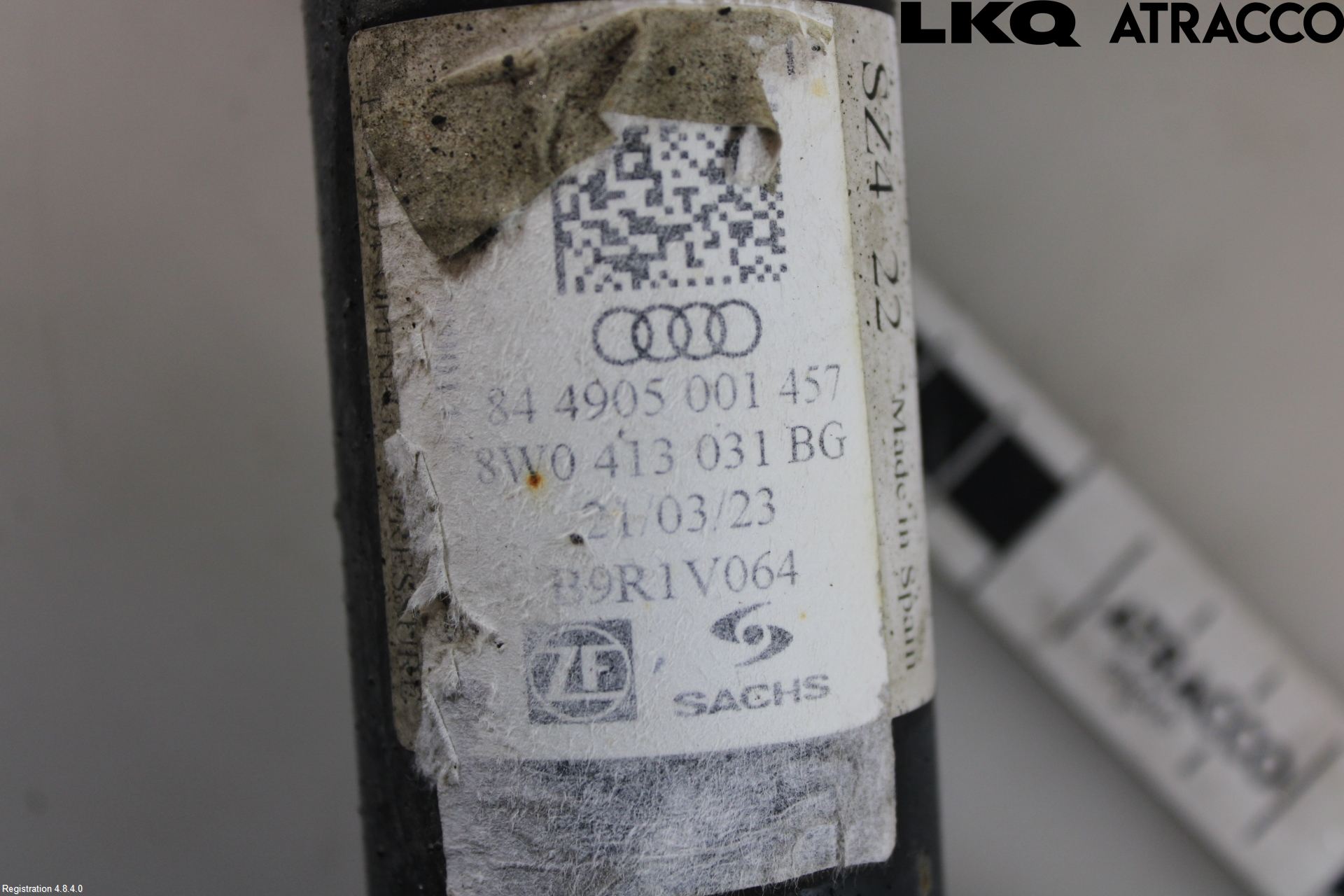 Audi A4/S4 B9 20- Fjærbein Foran Høyre