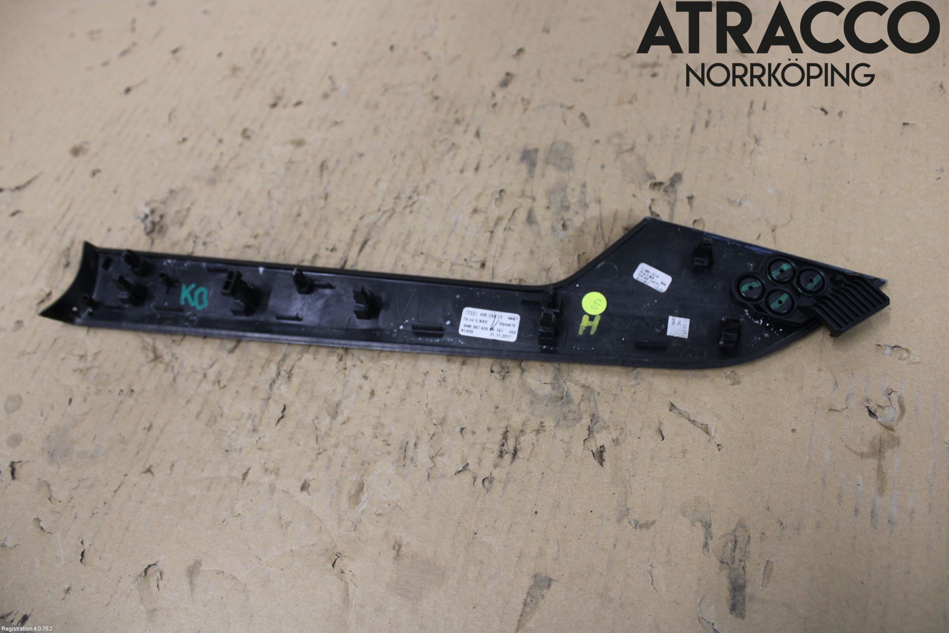 Audi A4/S4 B9 16-19 Dør Dekorlist Vf