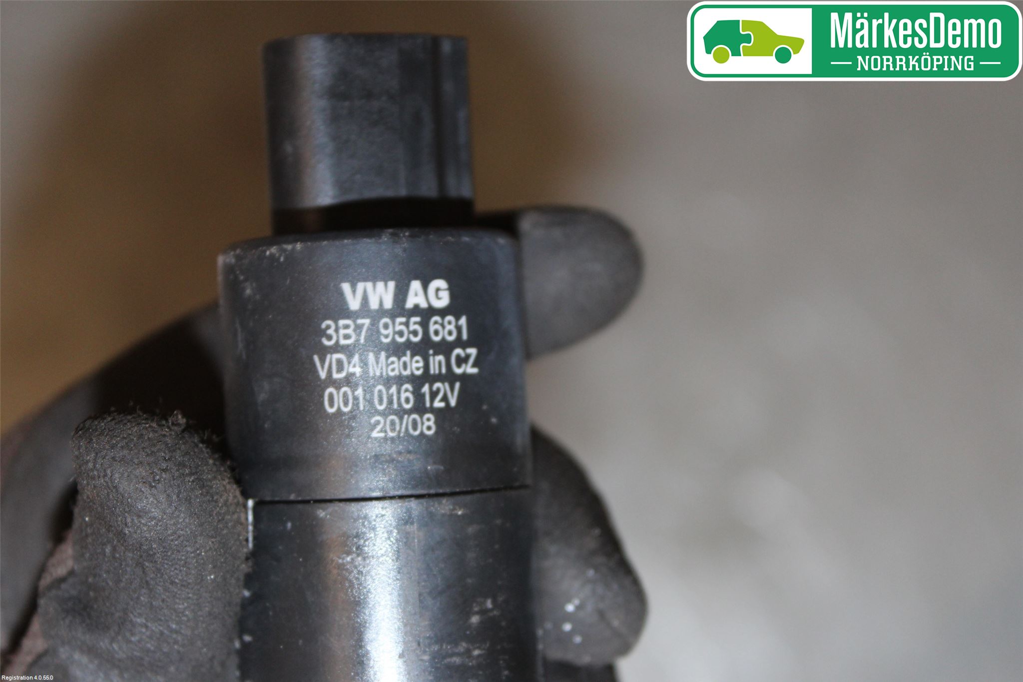 Volkswagen VW JETTA V 06-10 Spylerpumpe Høytrykk