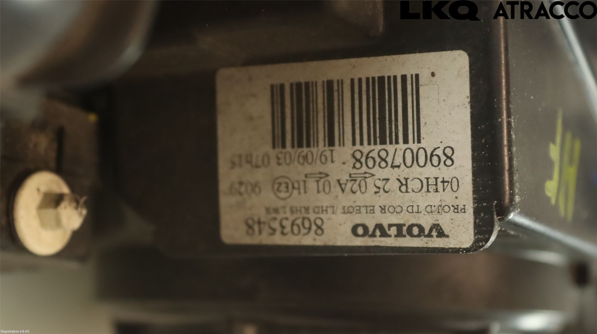 Volvo V70 00-04 Frontlykt Høyre