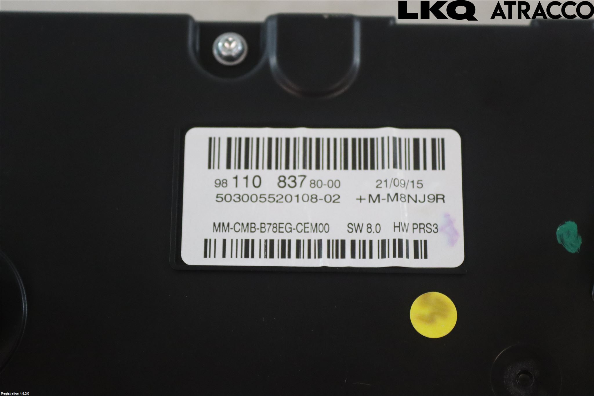 Citroen C4 PICASSO 14-18 Instr Kombinert