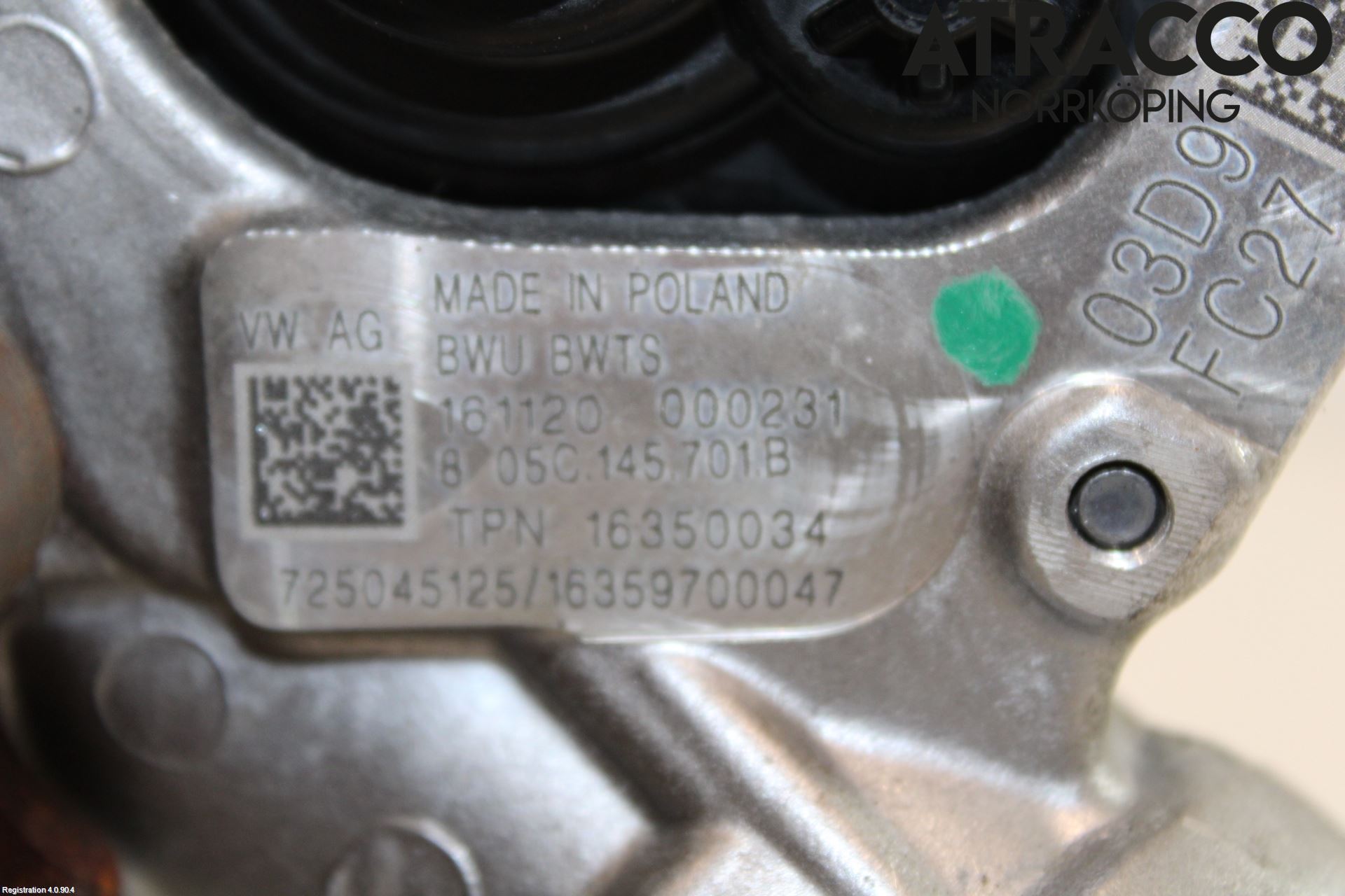 Volkswagen VW T-CROSS 19- Turboaggregat