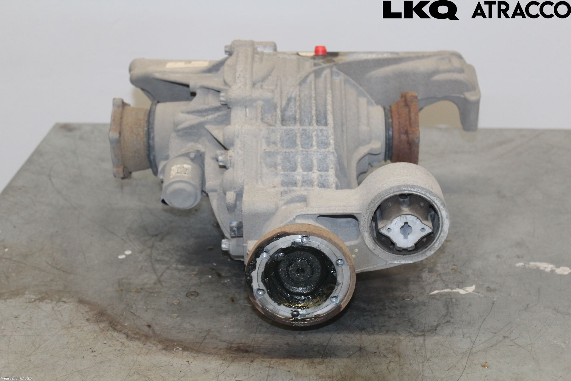 Audi Q5/SQ5 17- Bakaksel Kardang Bak -Diff