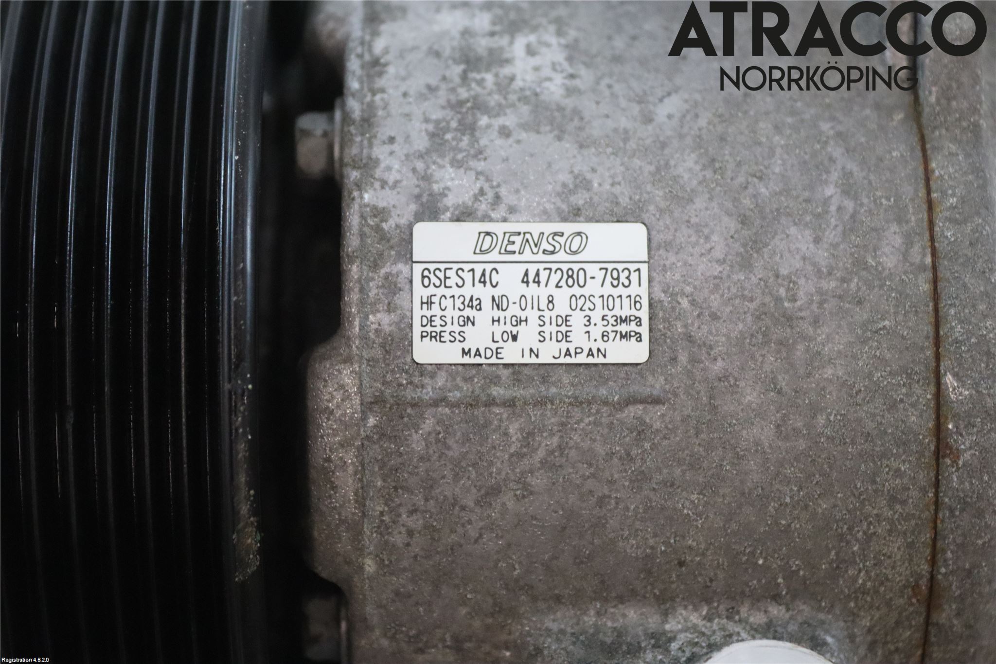 Toyota RAV4 13-18 Varme Ac Kompressor