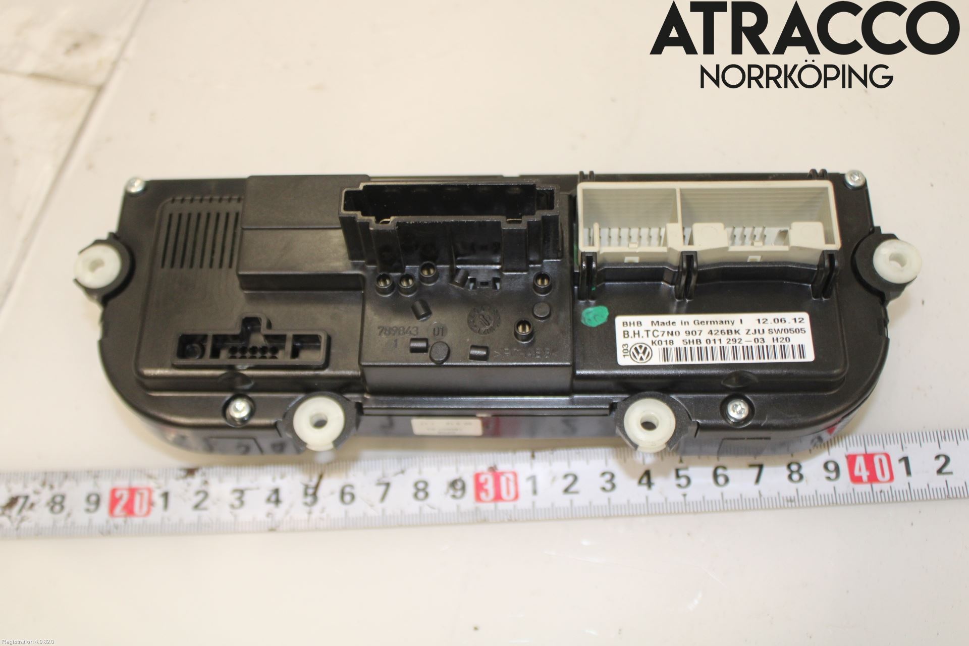 Volkswagen VW CADDY 11-15 Varmeapparat Panel(Regulering)