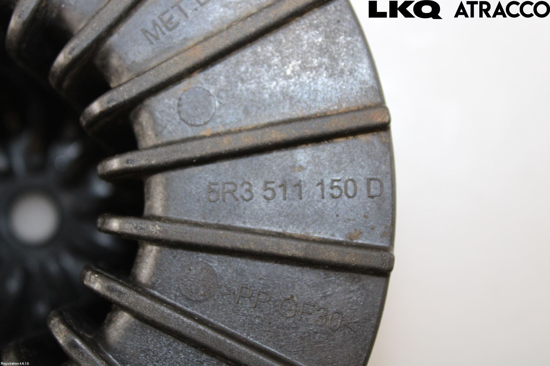 Volkswagen VW CADDY 21- Fjærskål Bak