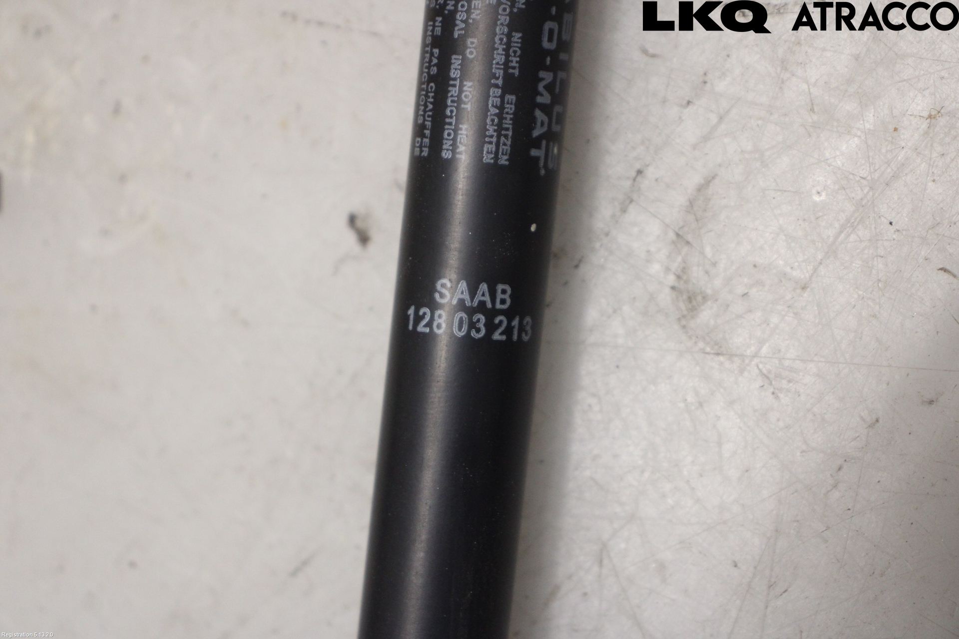 Saab 9-3 VER2/VER3 08-15 Panser Demper-Gassfjær