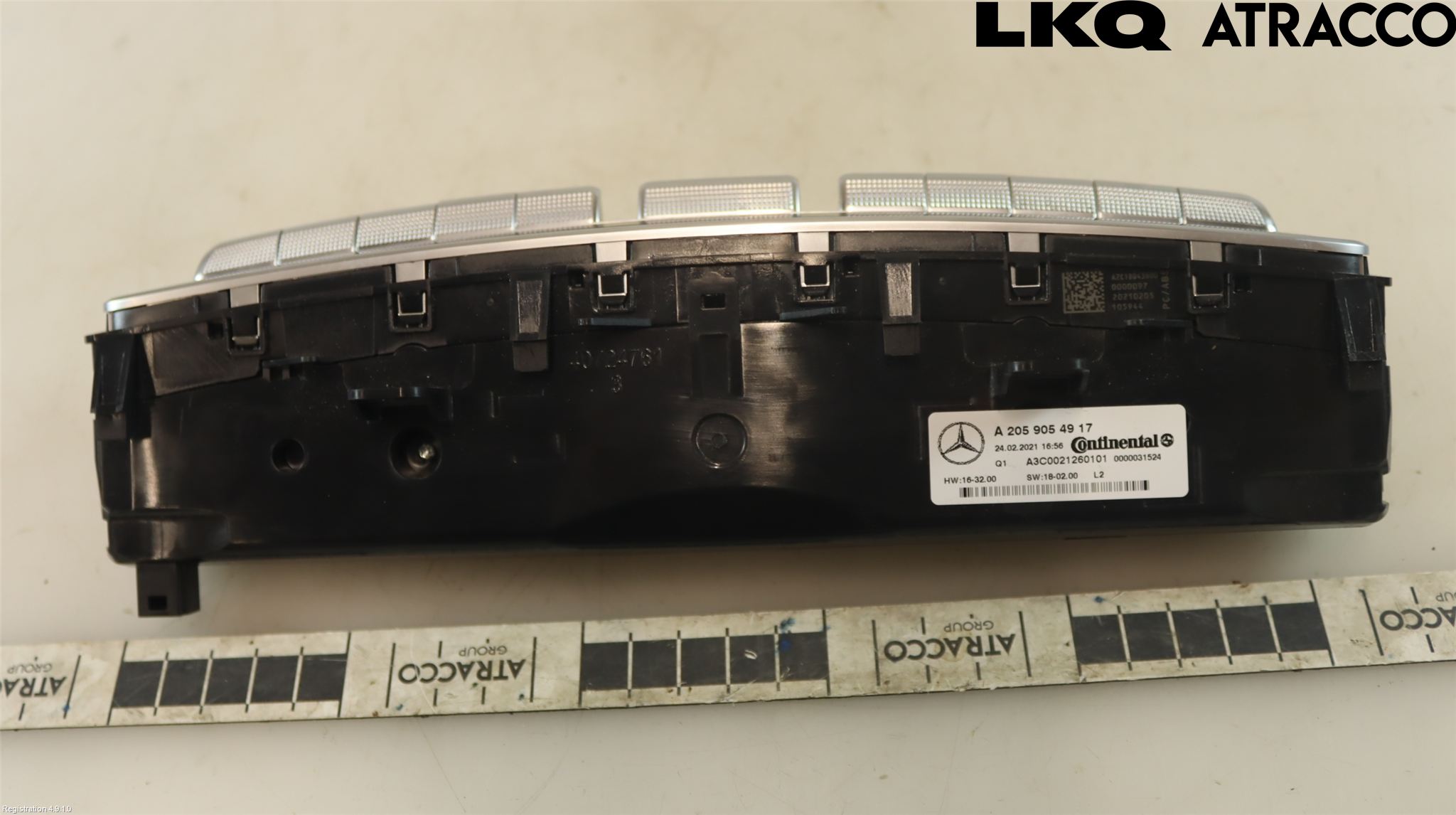 Mercedes-Benz MB EQC (N293) 20- Varmeapparat Panel(Regulering)