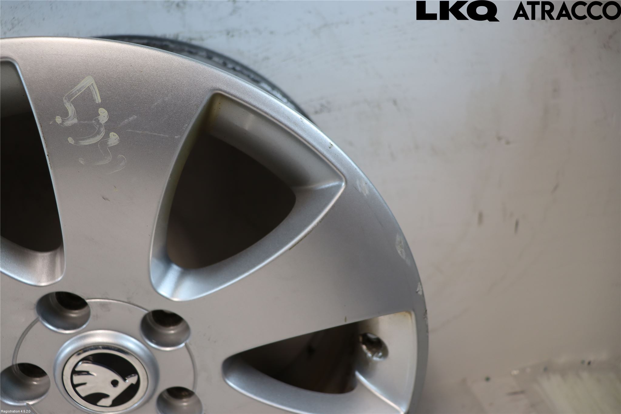 Skoda SUPERB 09-15 Felg Aluminium Sett 4Stk