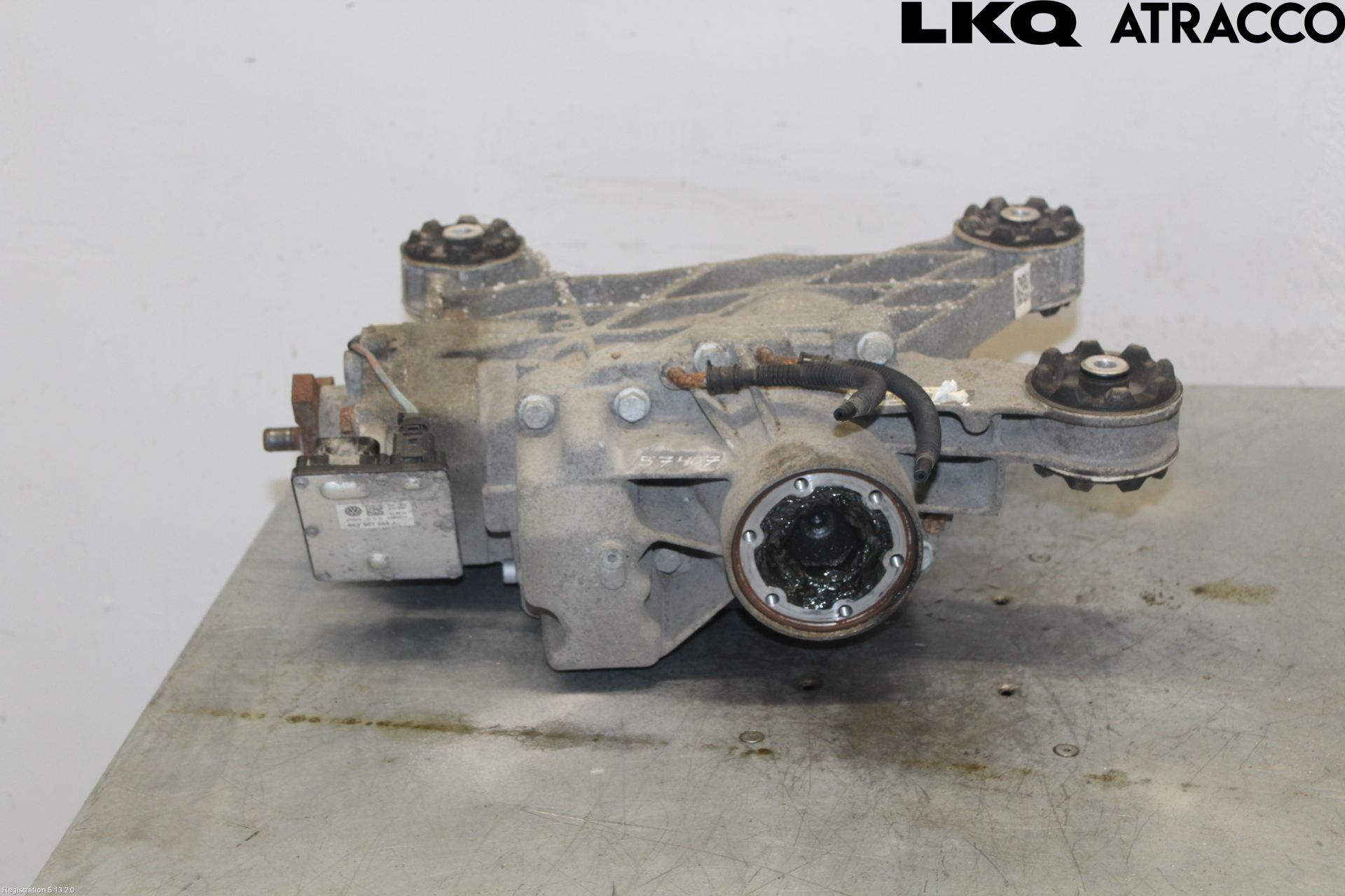 Volkswagen VW TIGUAN 07-16 Bakaksel Kardang Bak -Diff