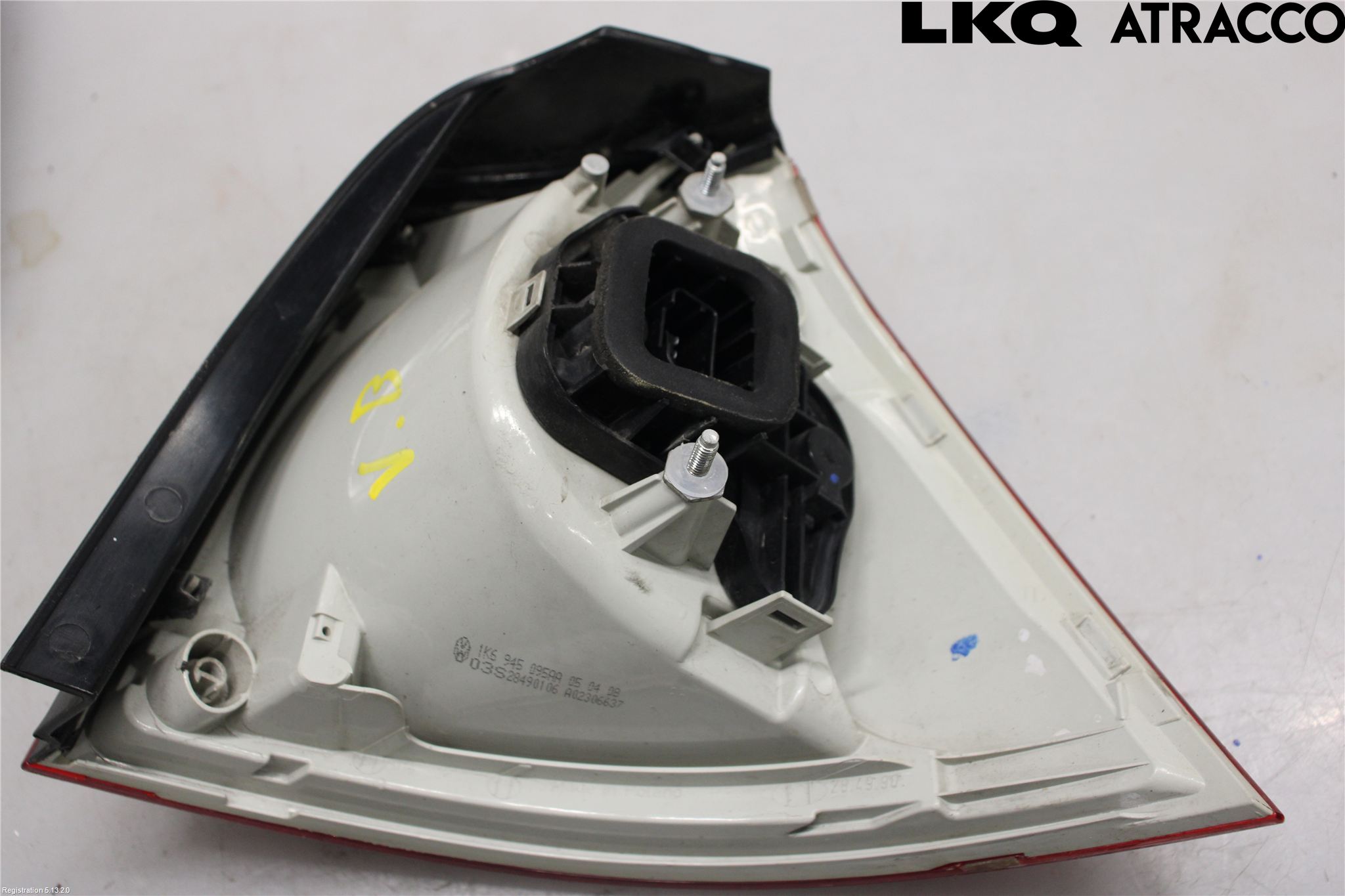 Volkswagen VW GOLF V 04-09 Baklykt Venstre