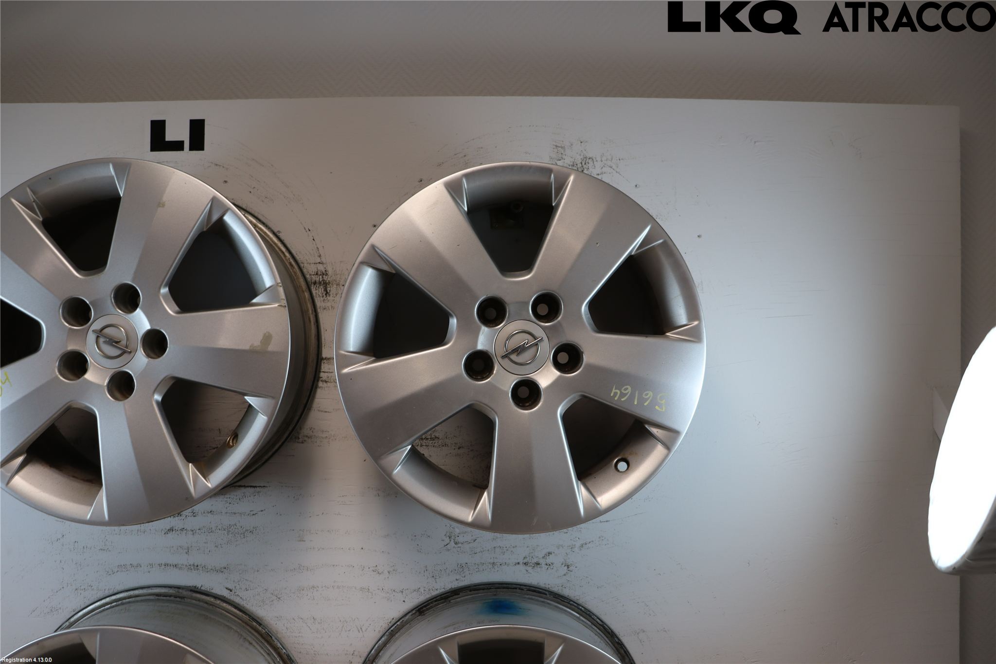 Opel ASTRA H 04-12 Felg Aluminium