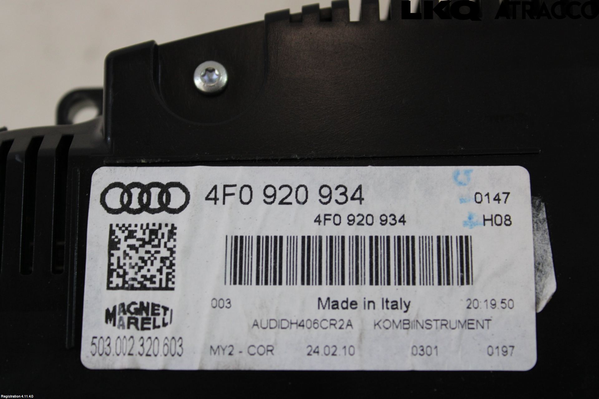 Audi A6/S6     05-11 Instr Kombinert