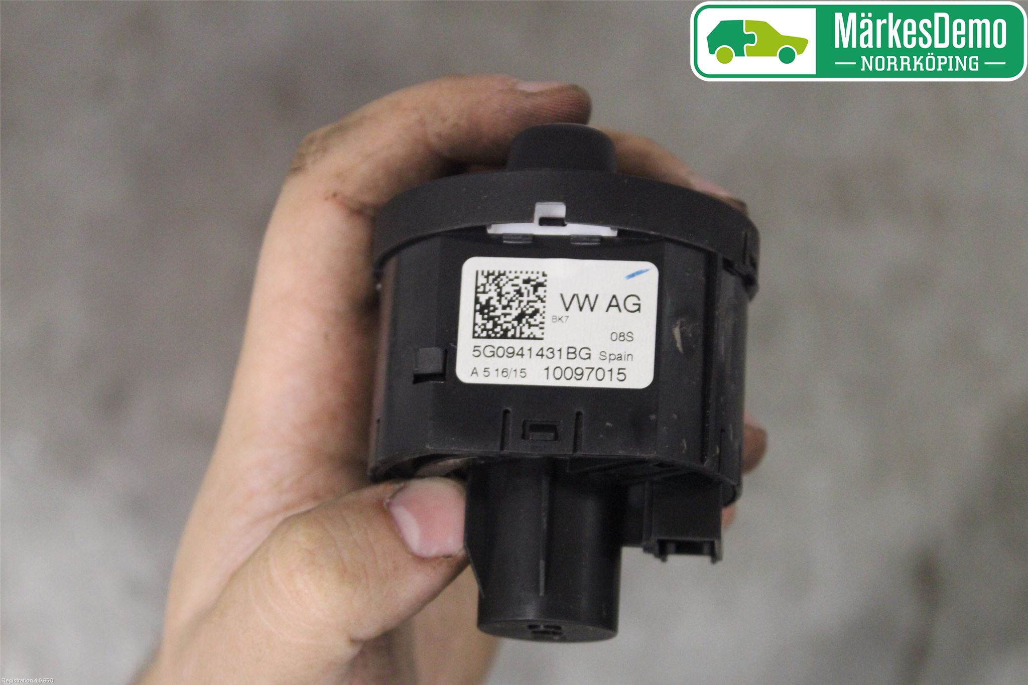 Volkswagen VW GOLF / E-GOLF VII 13-20 Bryter Hovedlys