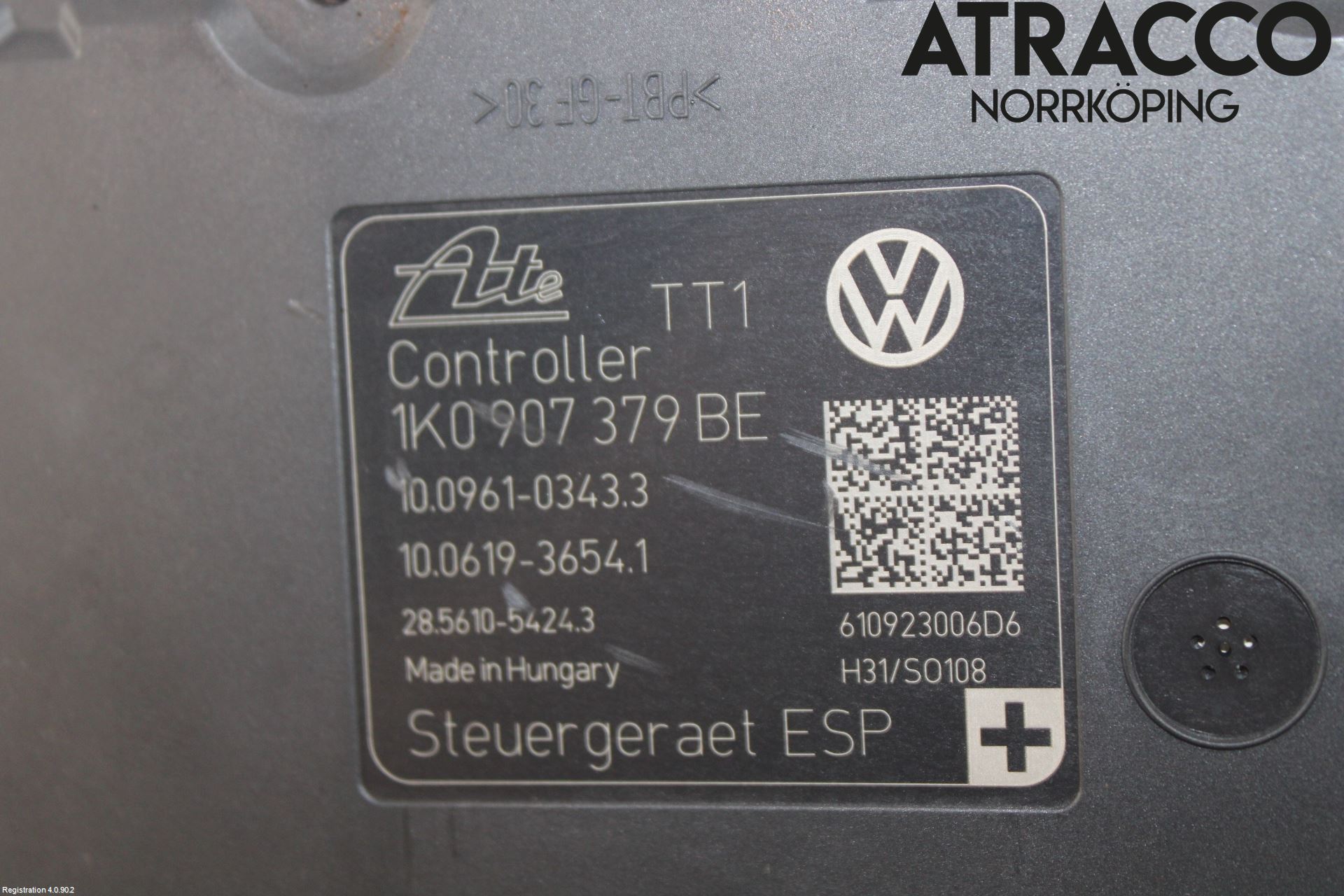 Volkswagen VW GOLF VI 09-13 Abs Hydraulikkaggregat