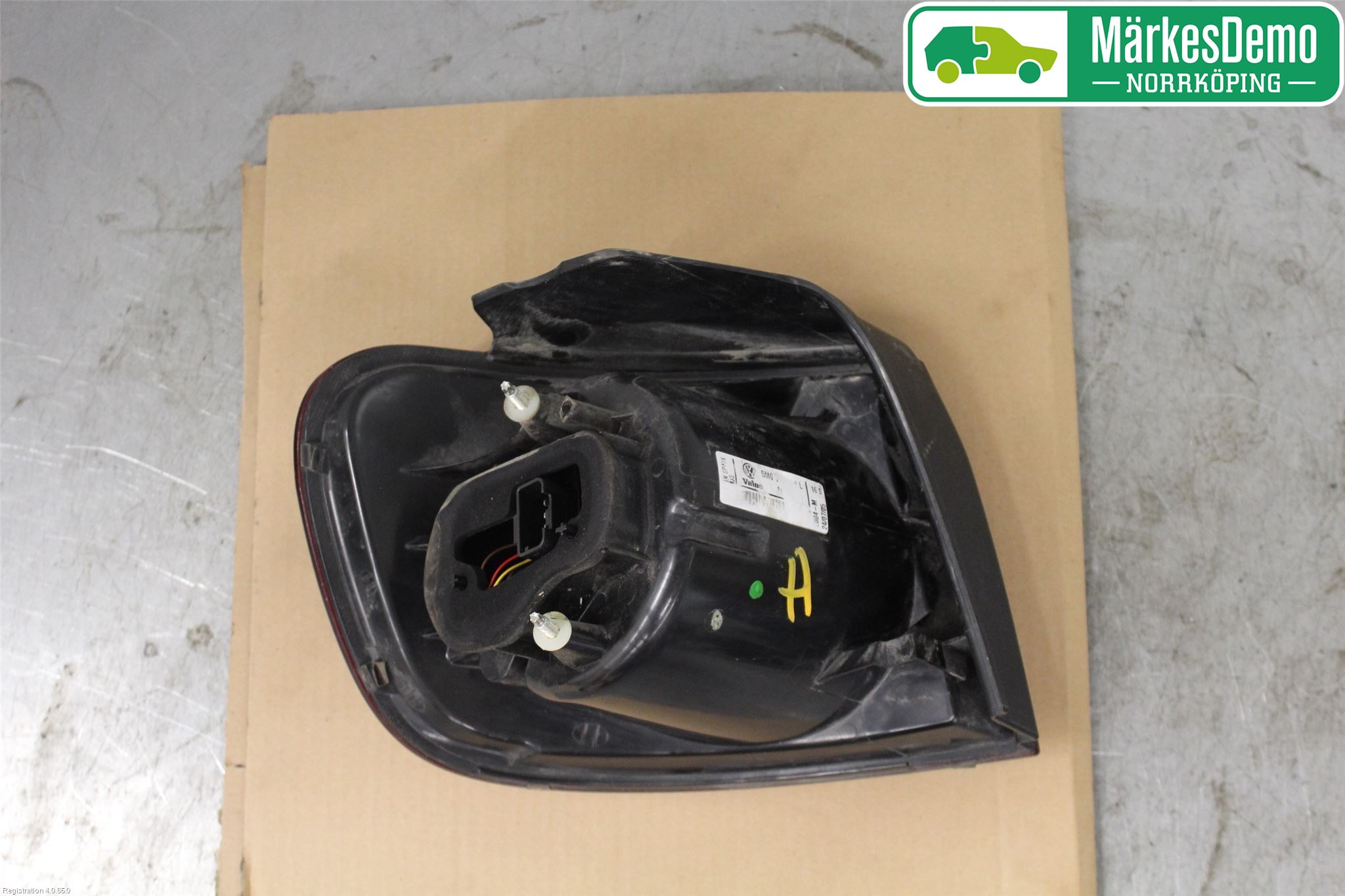 Volkswagen VW GOLF PLUS/CROSS GOLF 04-14 Baklykt Høyre