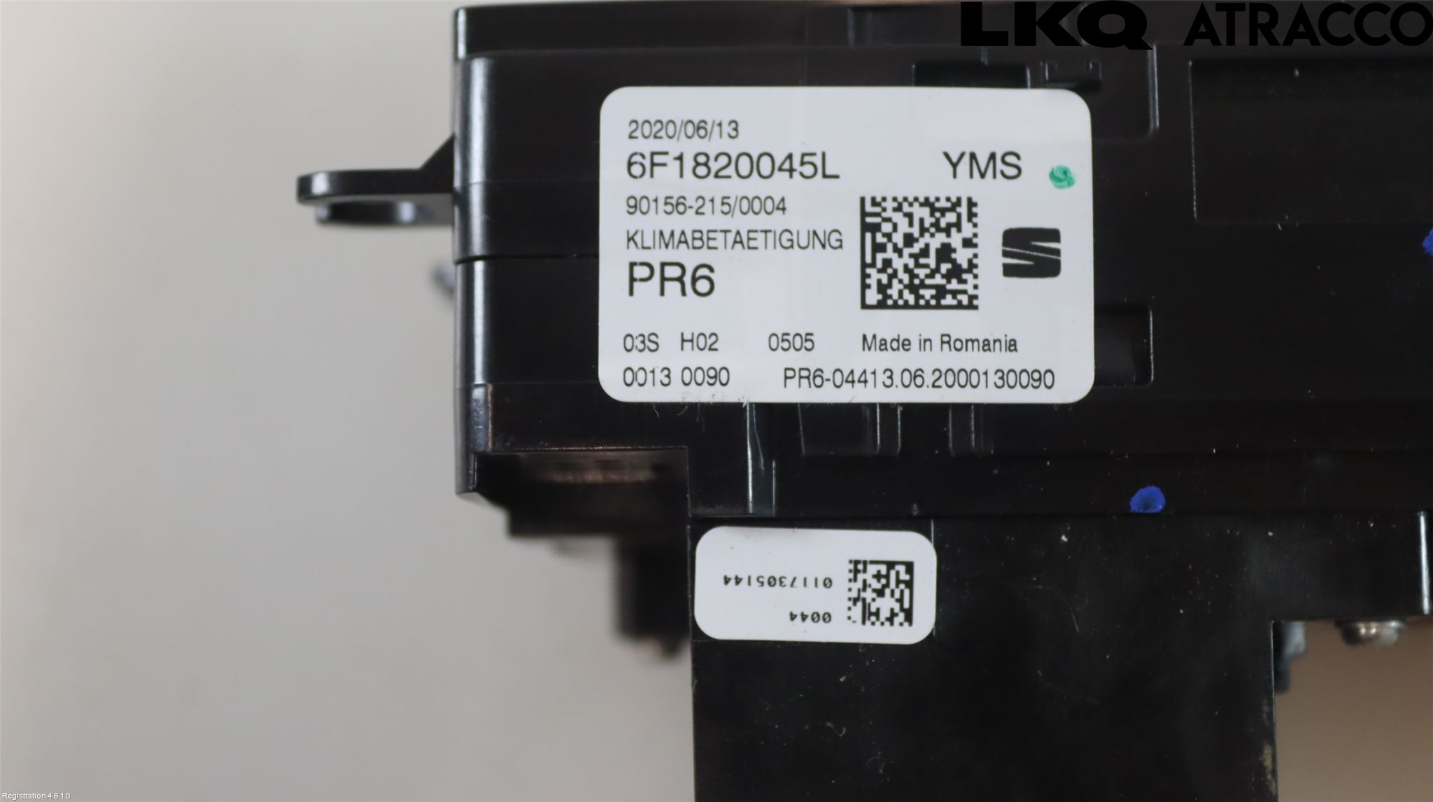 Seat ARONA Varmeapparat Panel(Regulering)