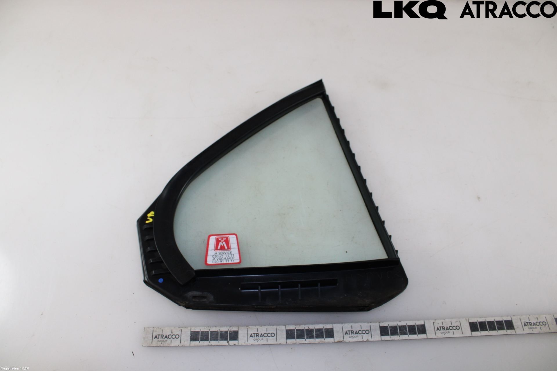 Mitsubishi LANCER 07-14 Dørrute Bak Vens Trekant 4D
