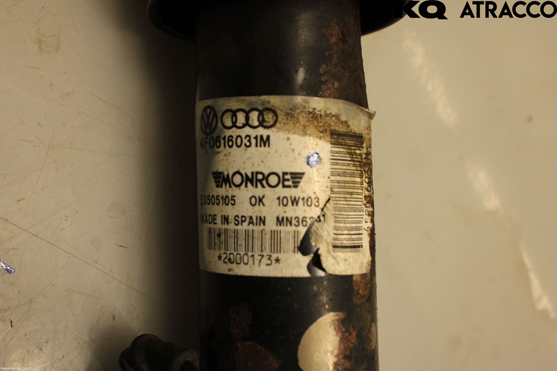 Audi A6/S6     05-11 Støtdemper Bak