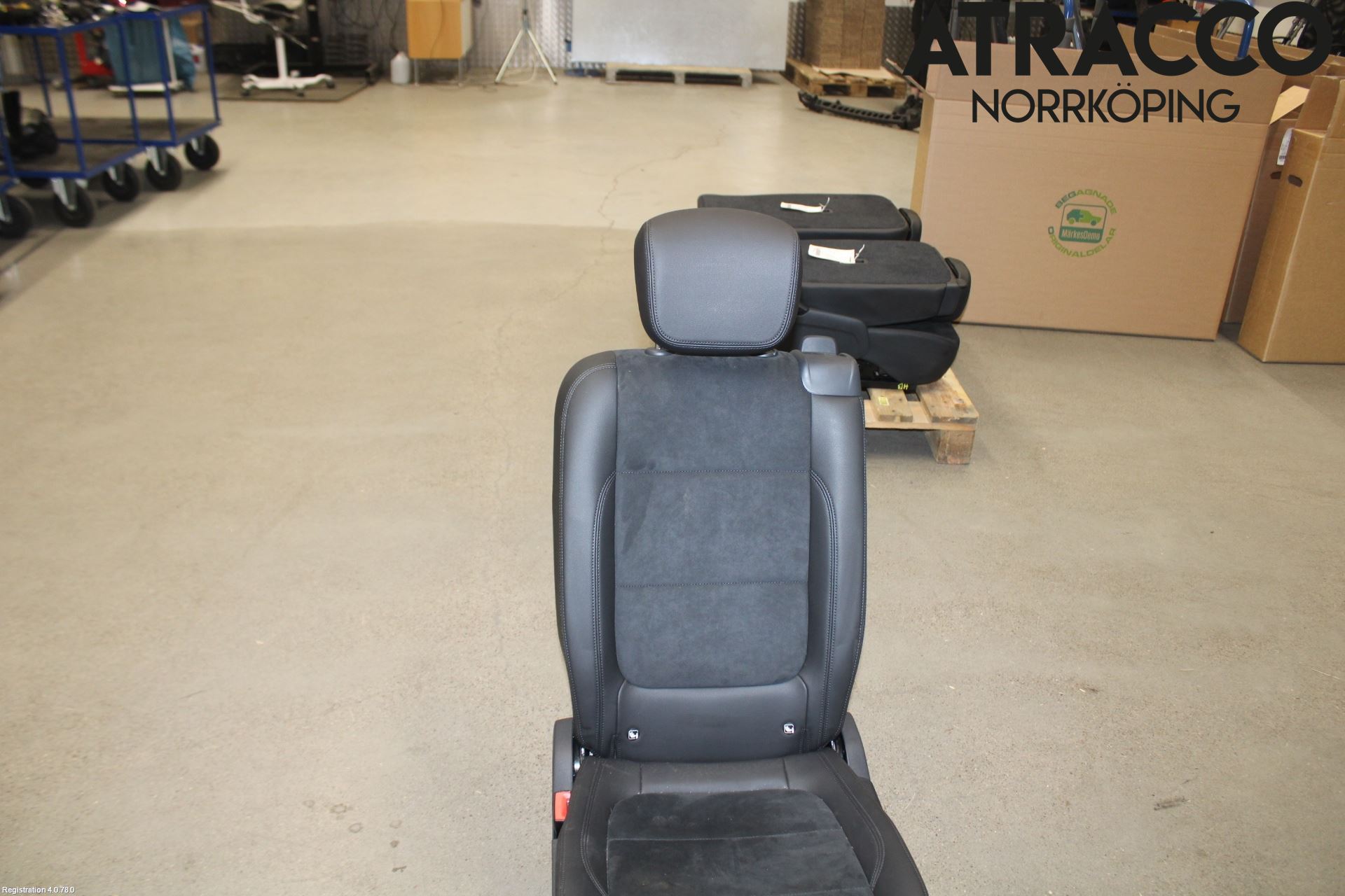 Volkswagen VW SHARAN 11- Innr Sete Bak (Enkel-Stol)