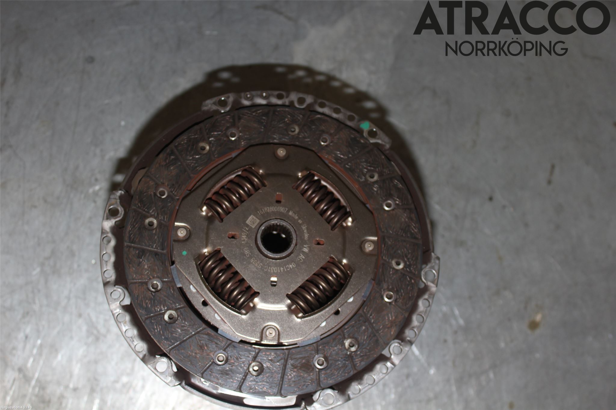 Volkswagen VW T-CROSS 19- Clutch Trykkplate