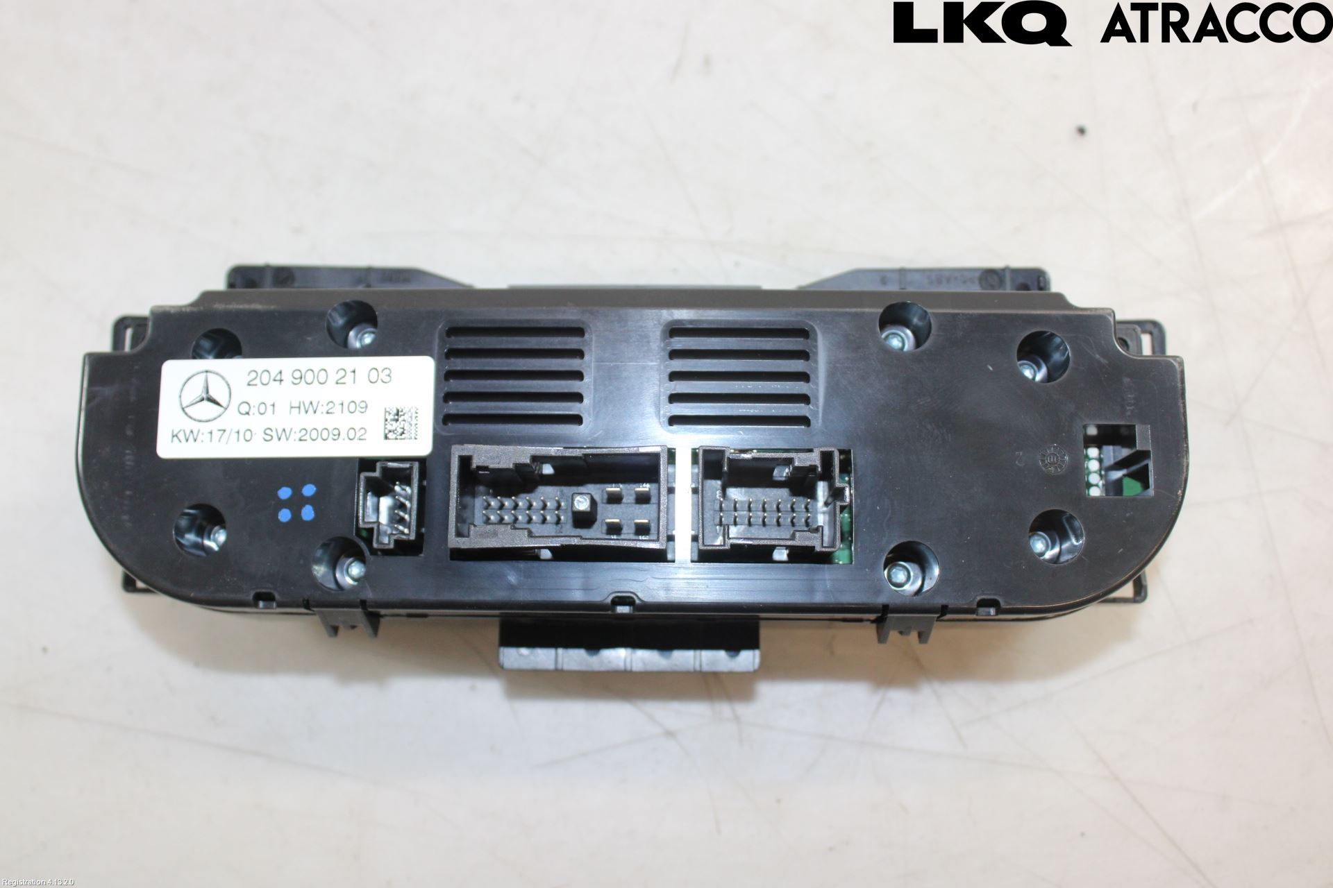 Mercedes-Benz MB C-KLASS (W204) 07-15 Varmeapparat Panel(Regulering)