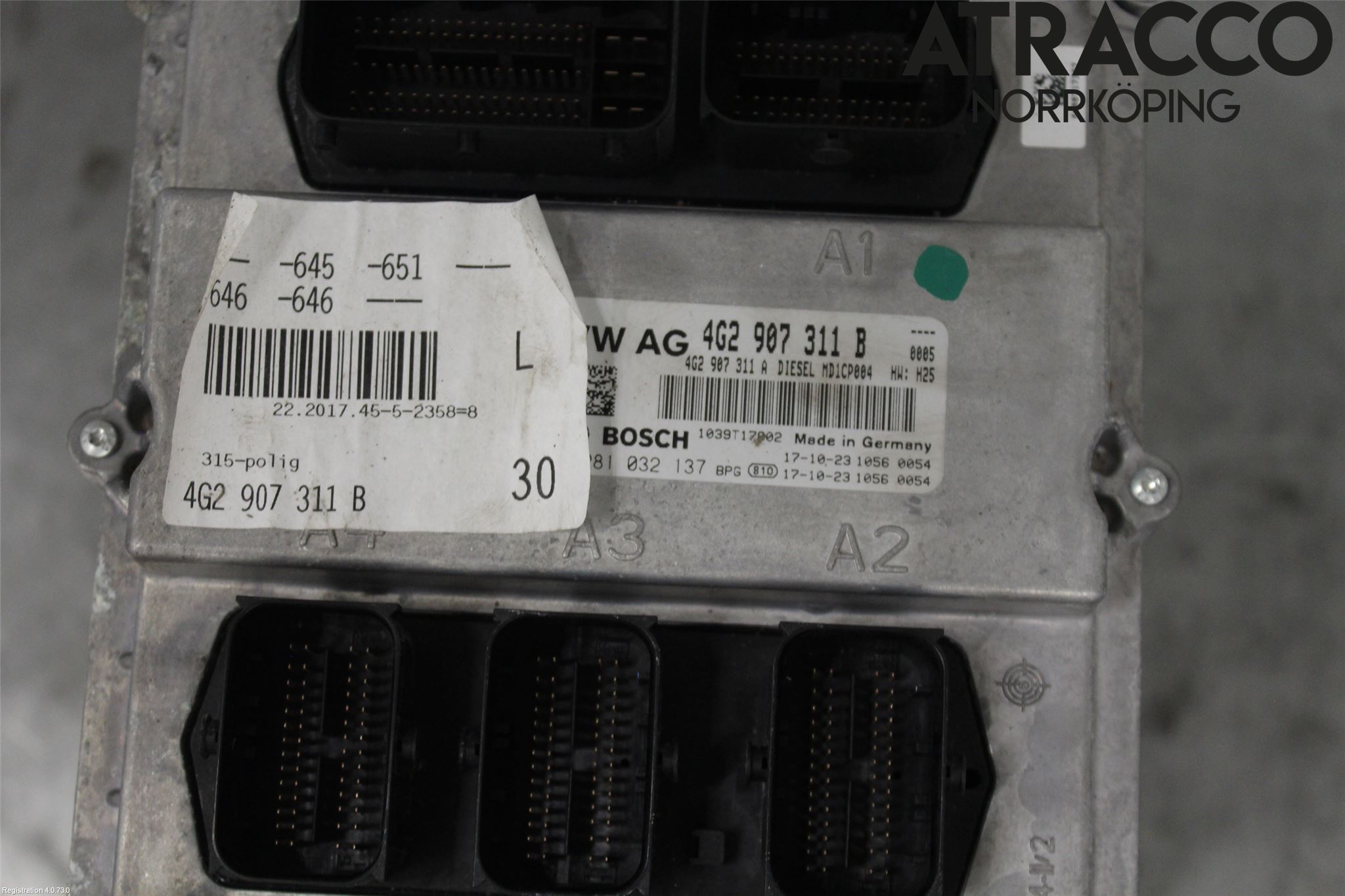 Audi A6 ALLROAD 12-18 Styreenhet Dieselpumpe