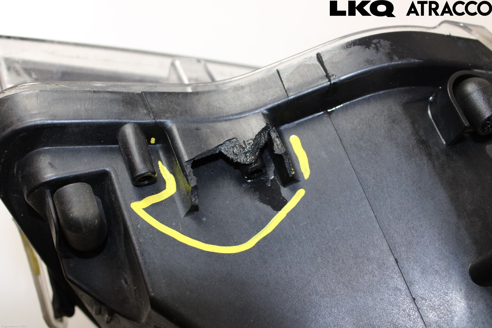 BMW X6 E71/E72   08-14 Frontlykt Venstre