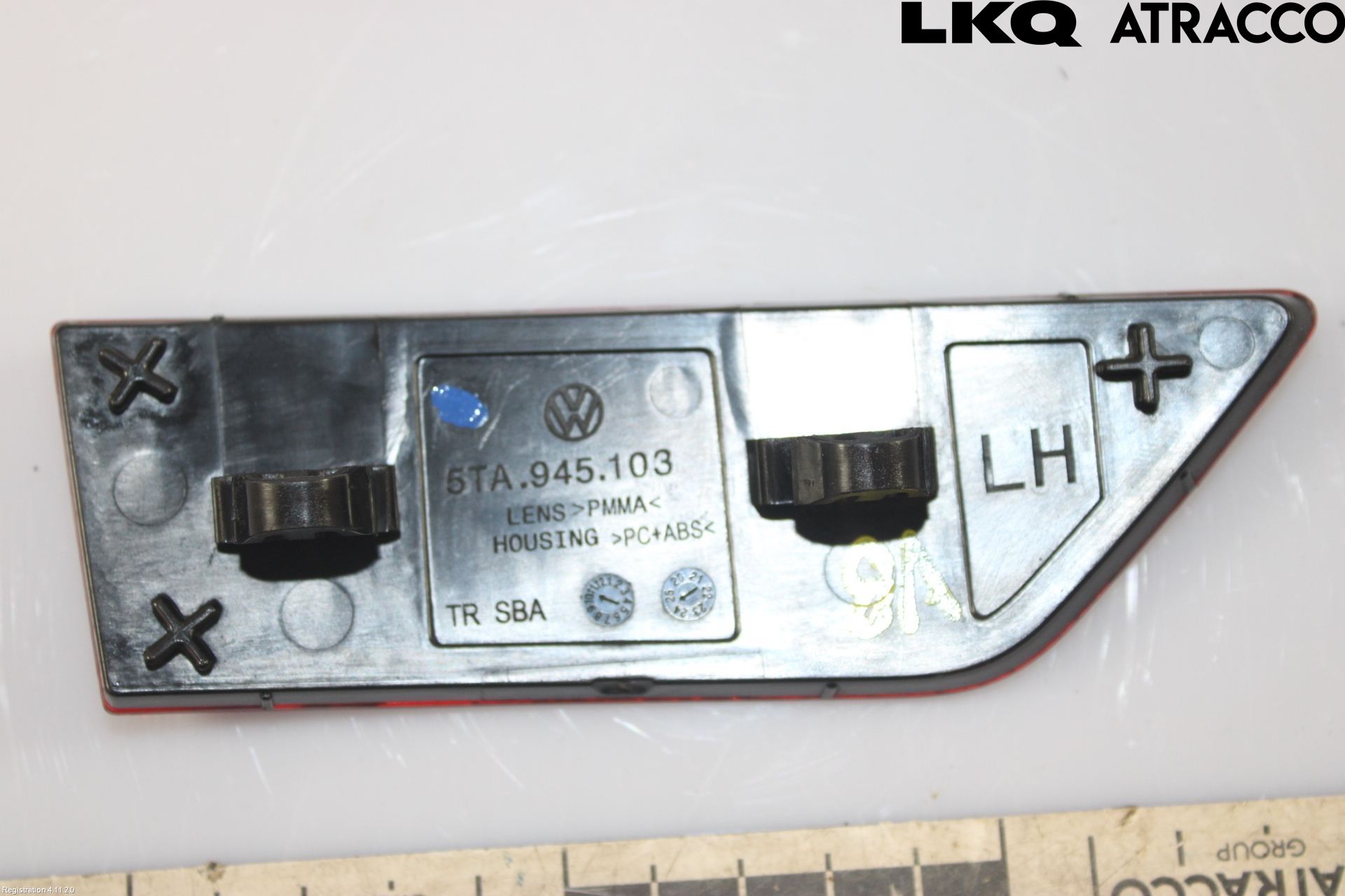 Volkswagen VW TOURAN 16- Refleks Bak