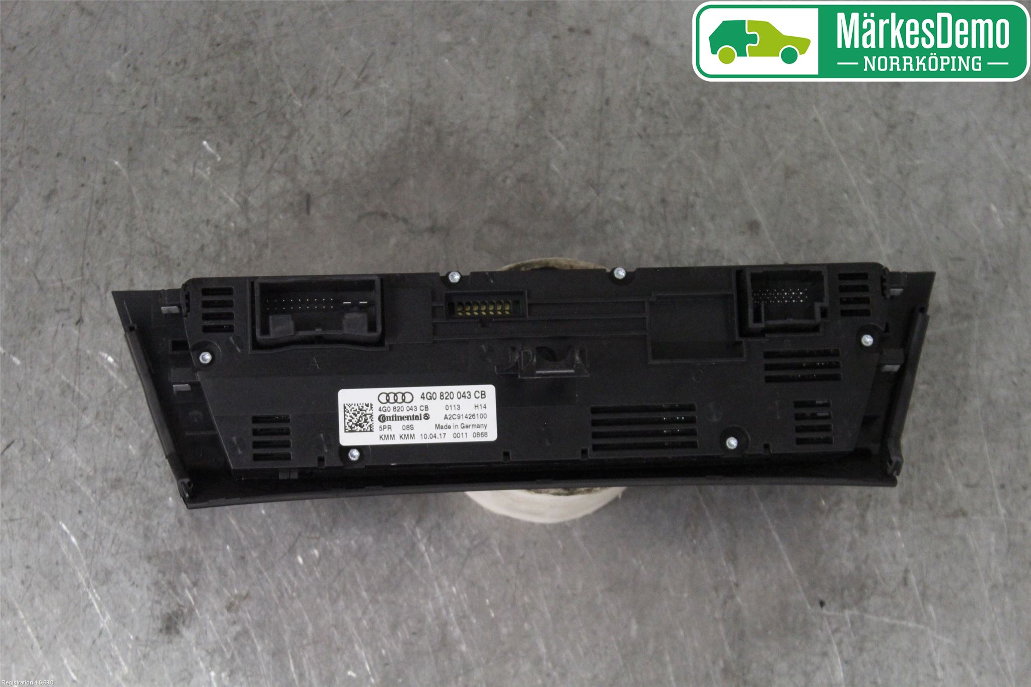 Audi A6 ALLROAD 12-18 Varmeapparat Panel(Regulering)