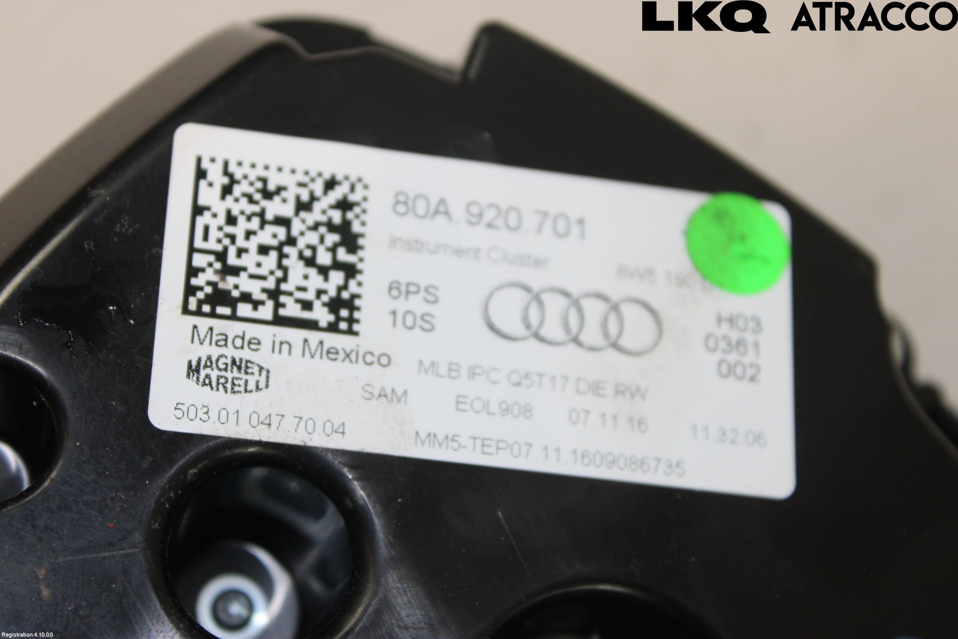 Audi Q5/SQ5 17- Instr Kombinert
