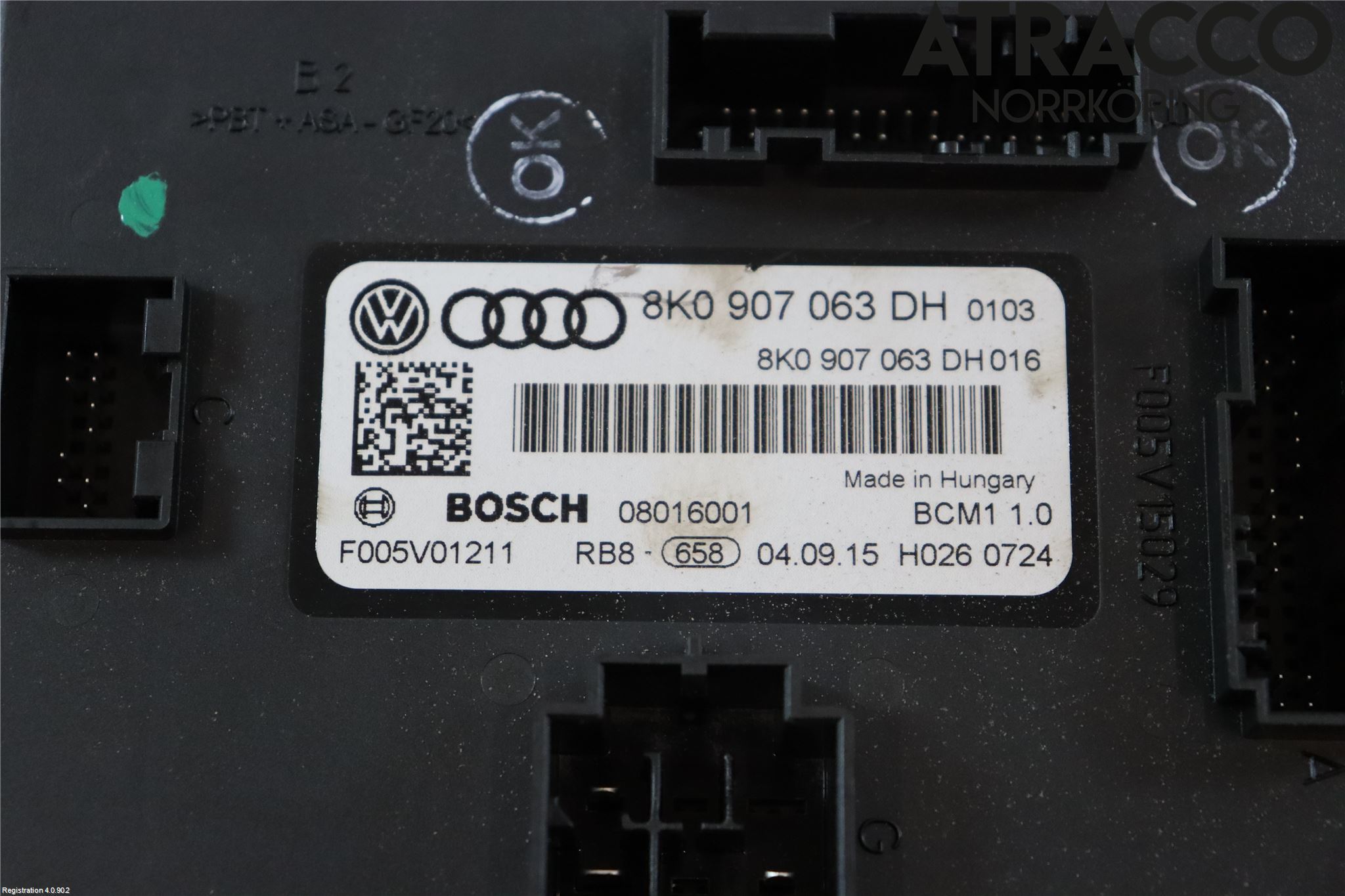 Audi A5 07-16 Styreenhet Klima