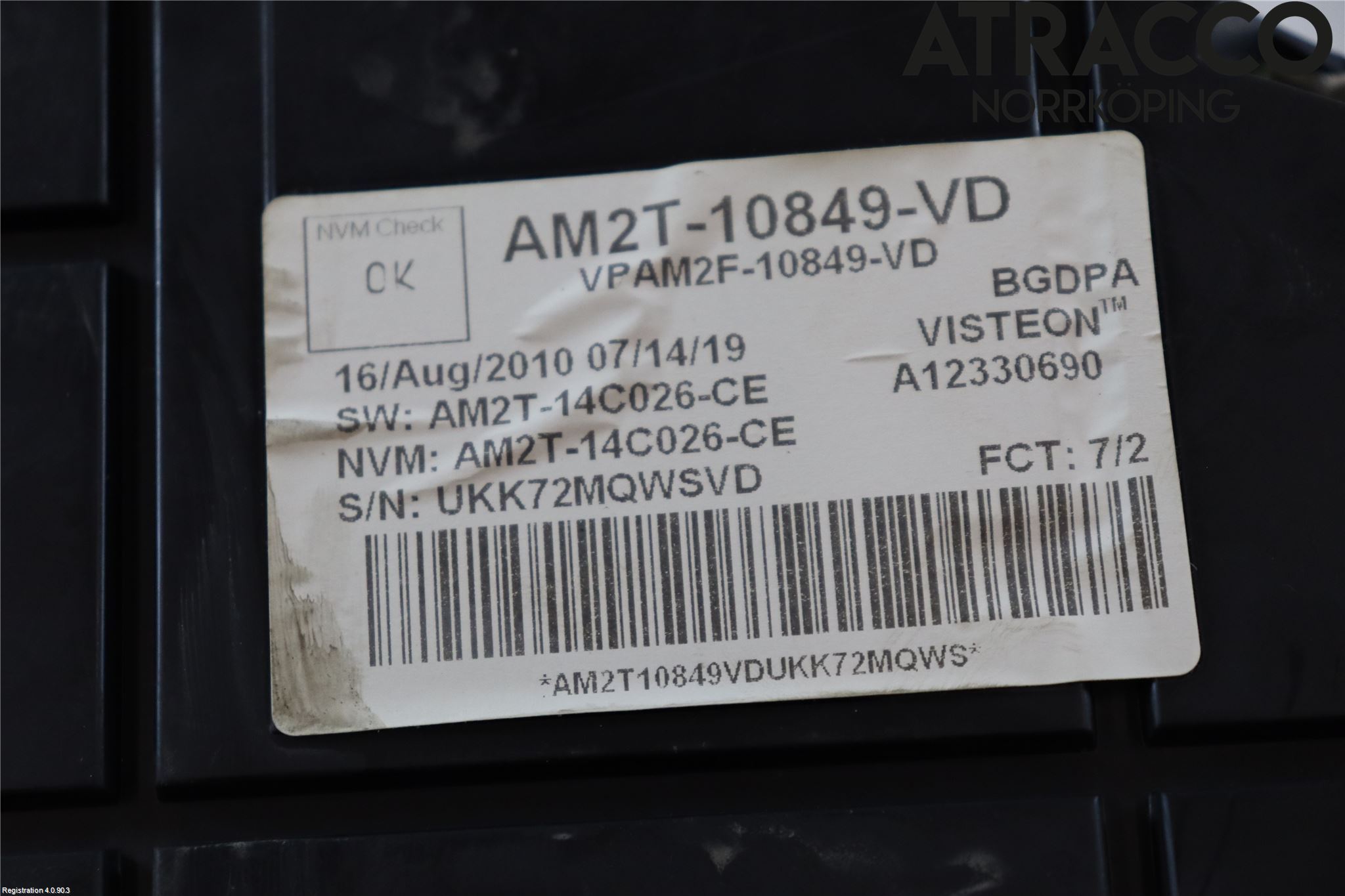 Ford S-MAX 06-15 Instr Kombinert