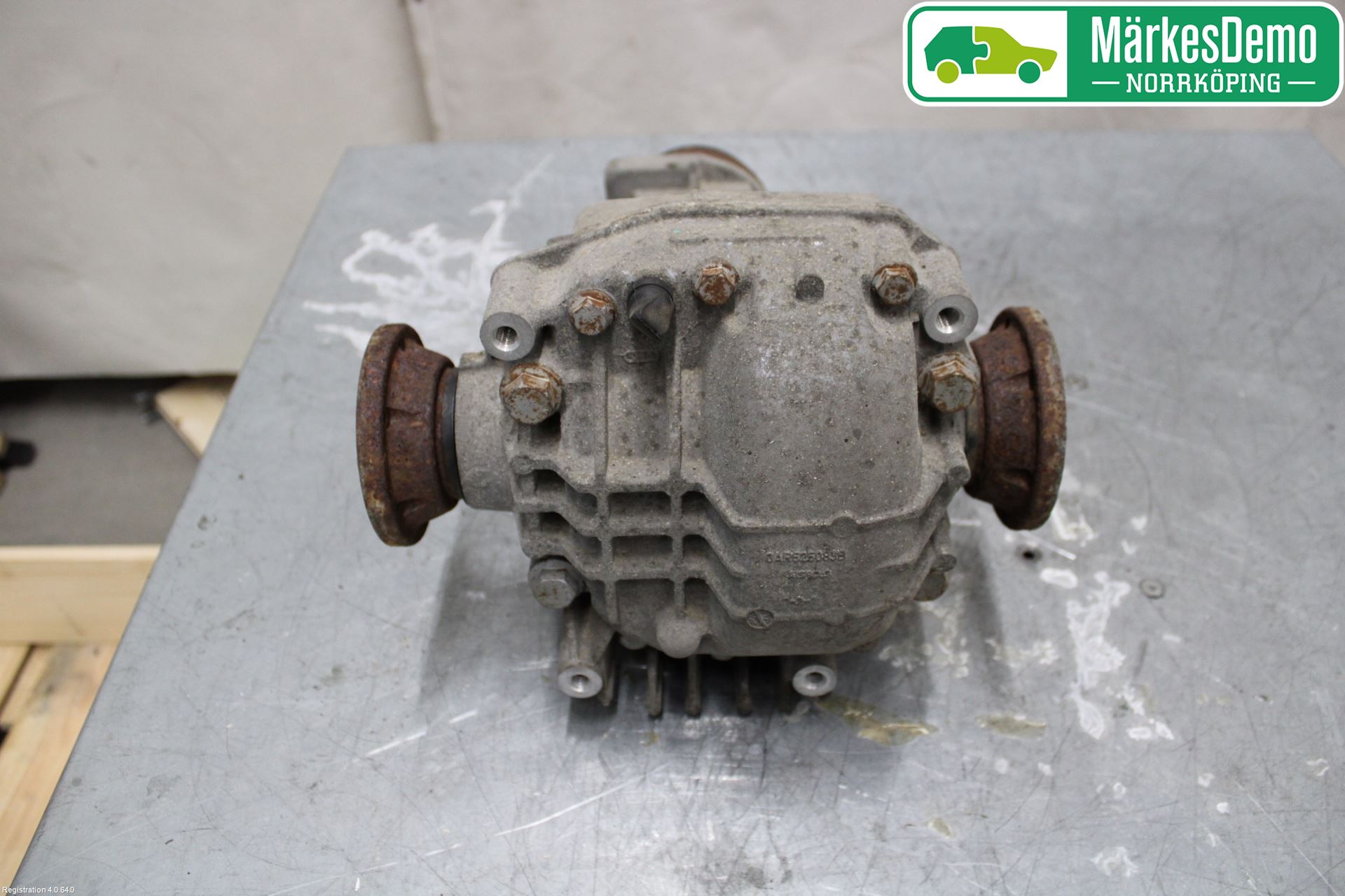 Audi A4 ALLROAD 09-16 Bakaksel Kardang Bak -Diff